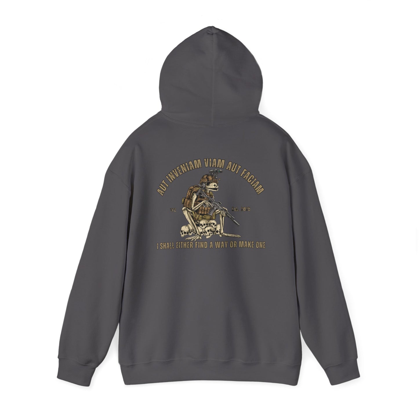 Aut Inveniam Aut Faciam Hoodie – I Shall Either Find a Way or Make One | Military & Tactical Hoodie