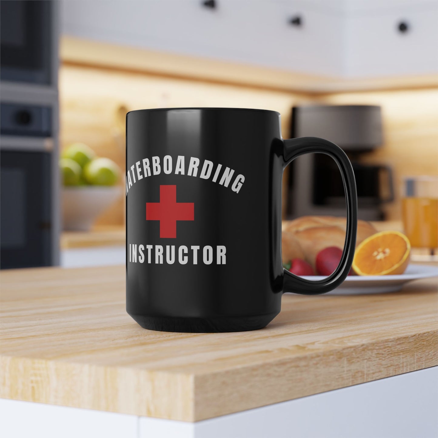 Waterboarding Instructor Coffee Mug – Dark Humor Military Cup | Funny Veteran Gift | Tactical Humor Mug