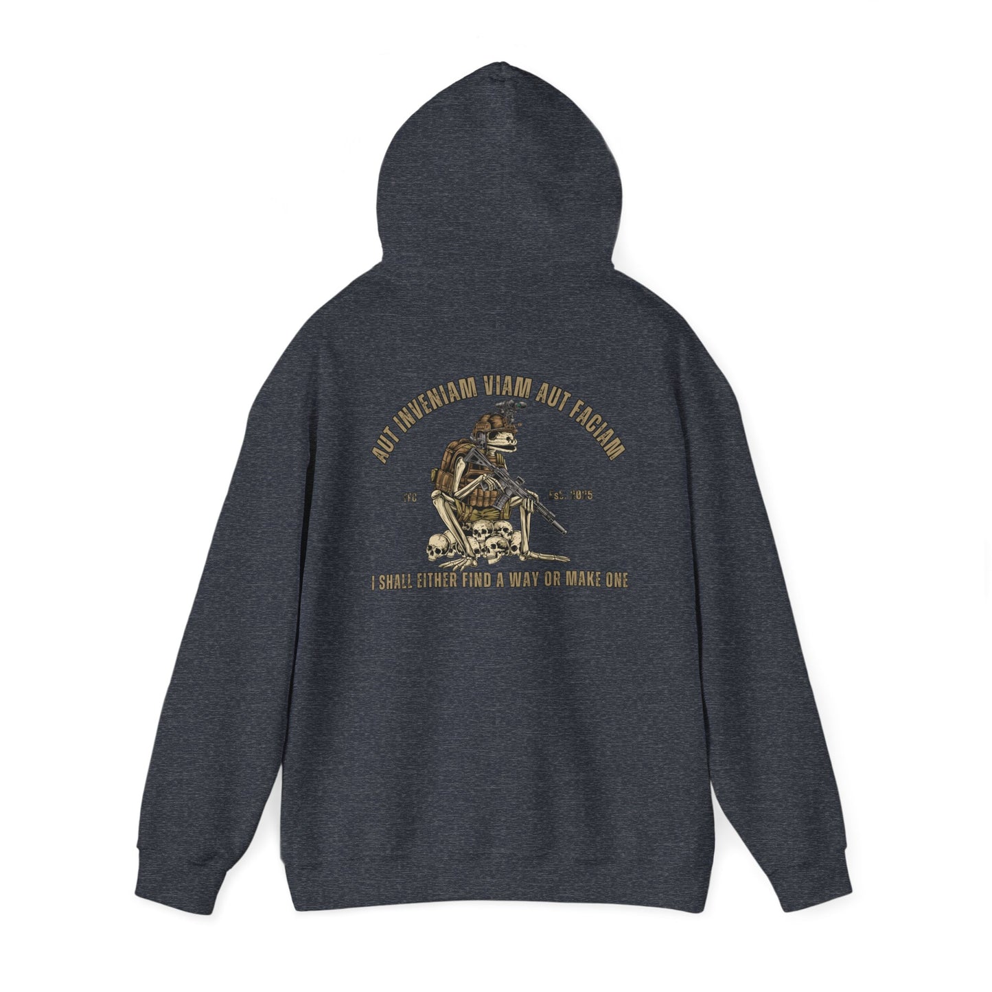 Aut Inveniam Aut Faciam Hoodie – I Shall Either Find a Way or Make One | Military & Tactical Hoodie