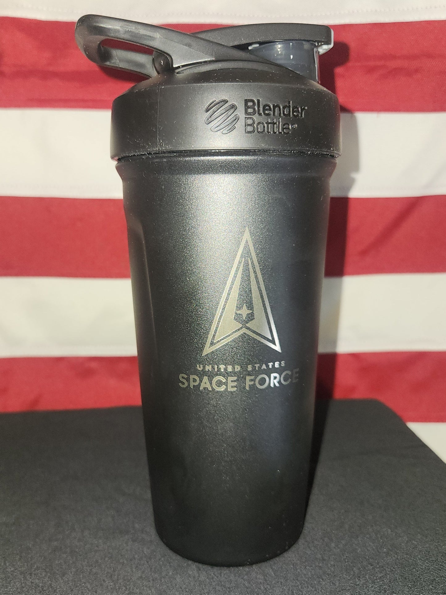 Custom Military Branch Metal Shaker Bottles - Space Force, Army, Marines, Navy, Air Force, Coast Guard