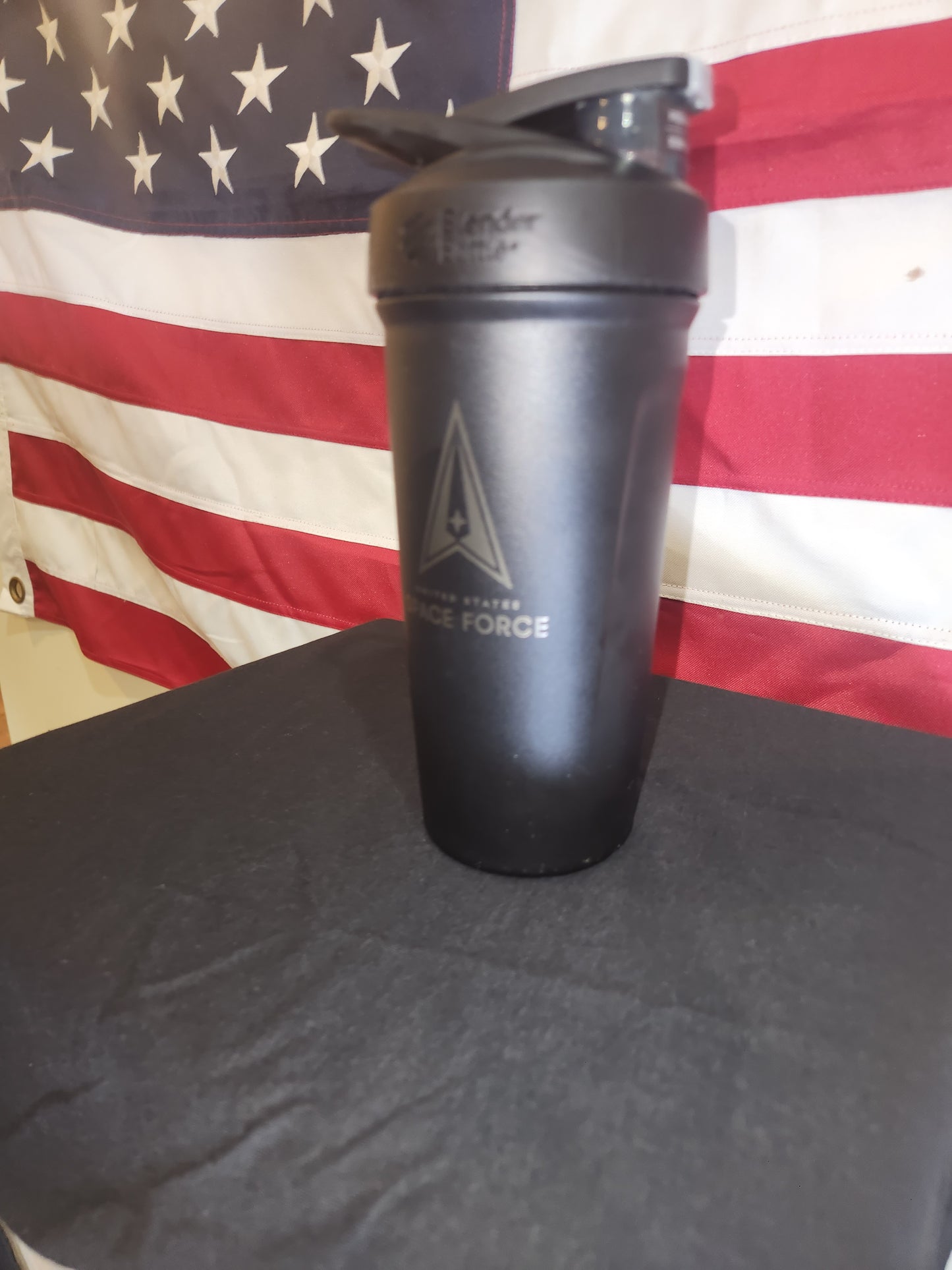 Custom Military Branch Metal Shaker Bottles - Space Force, Army, Marines, Navy, Air Force, Coast Guard