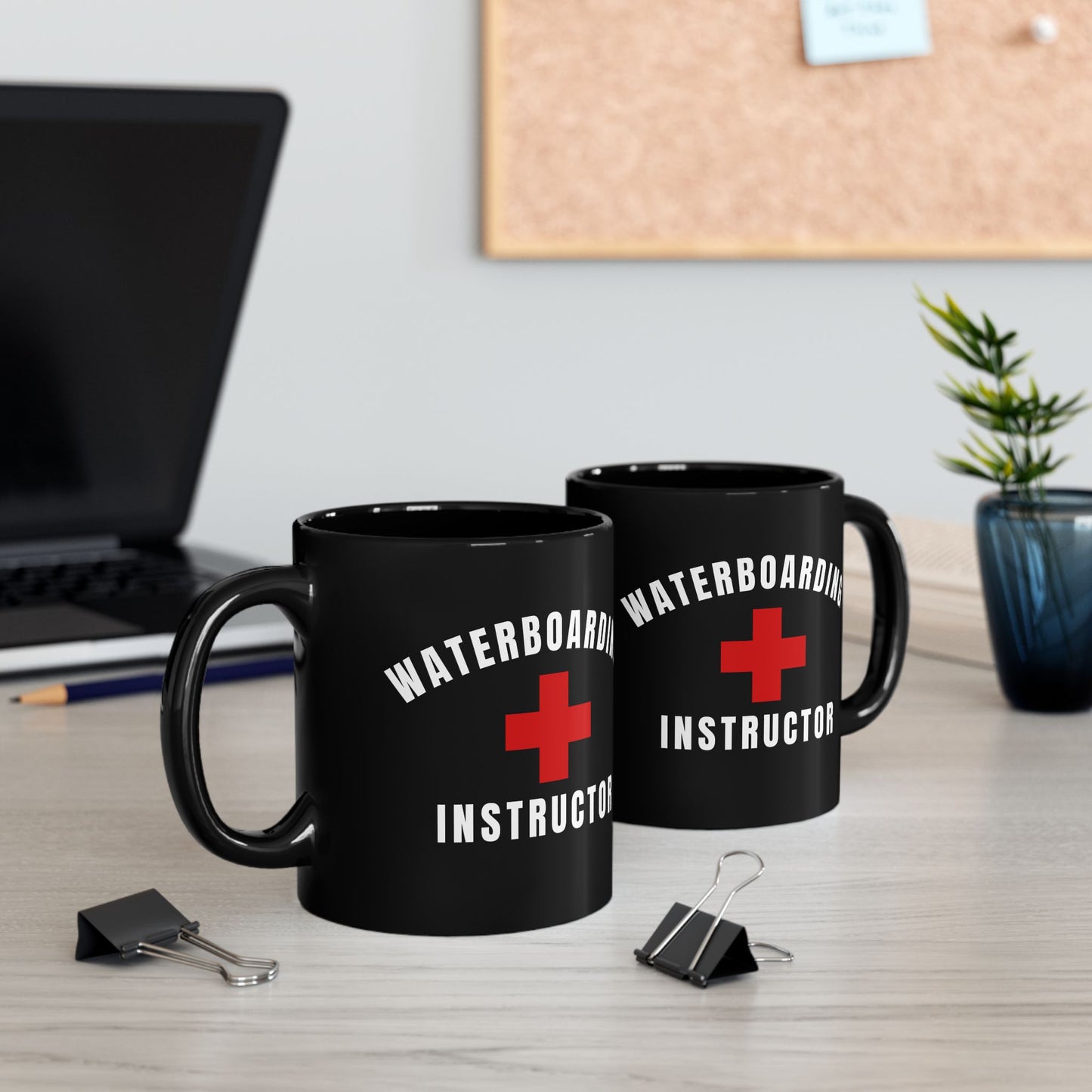 Waterboarding Instructor Coffee Mug – Dark Humor Military Cup | Funny Veteran Gift | Tactical Humor Mug