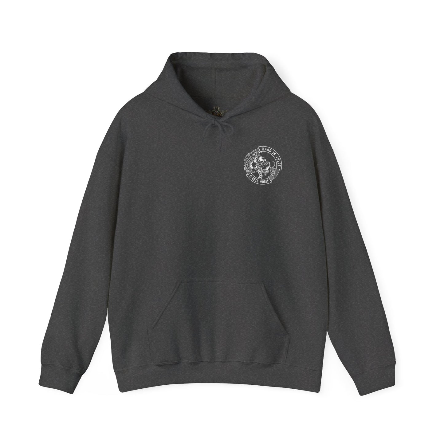 Tactical Military and Law Enforcement Hoodie - Hang in There It Gets Worse