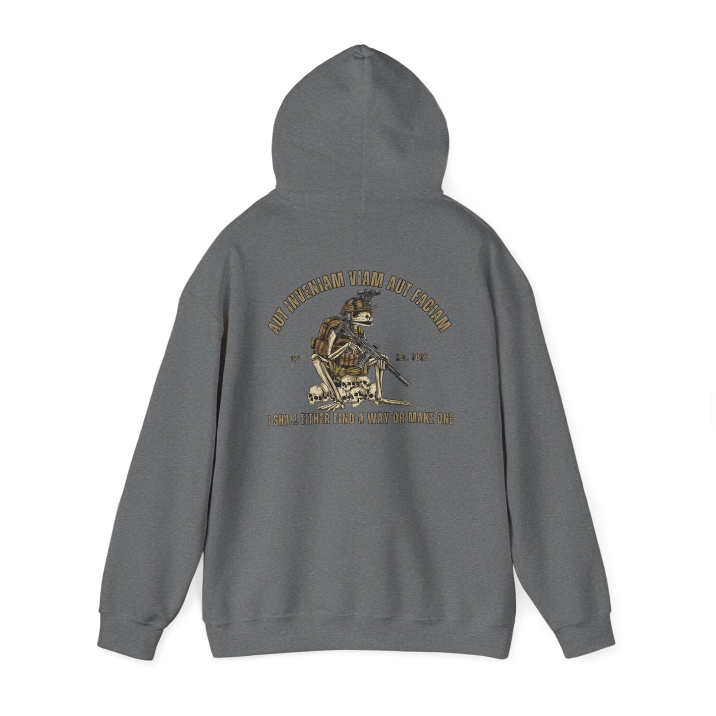 Aut Inveniam Aut Faciam Hoodie – I Shall Either Find a Way or Make One | Military & Tactical Hoodie