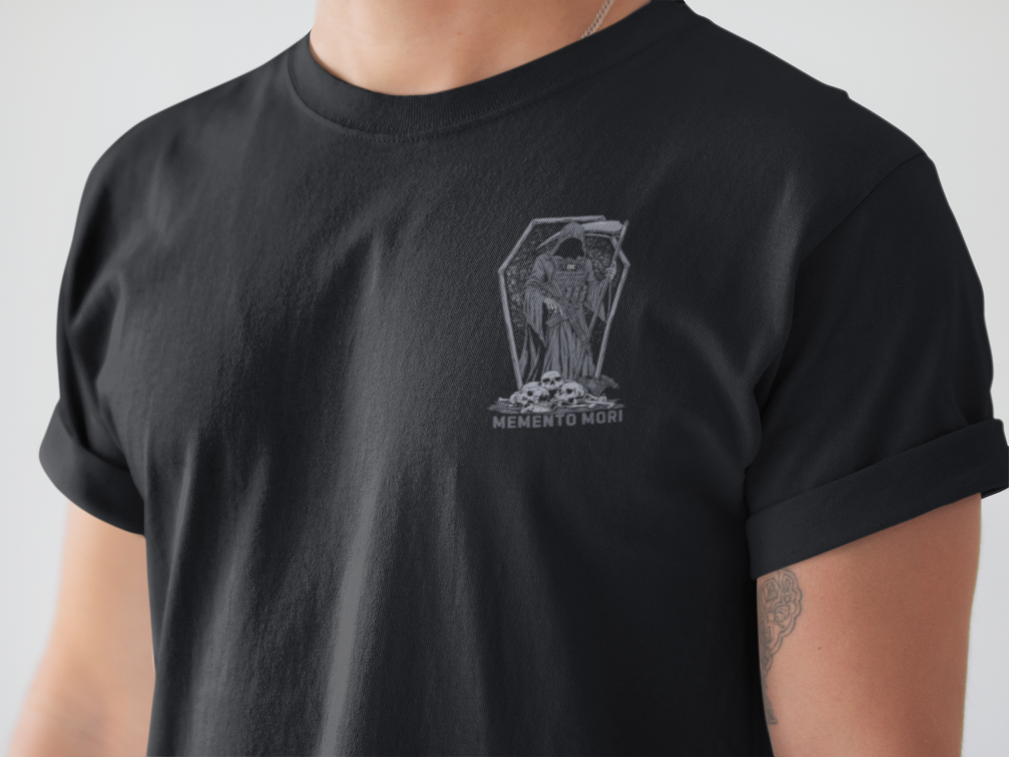 Memento Mori Grim Reaper T-Shirt - Tactical Shirt!