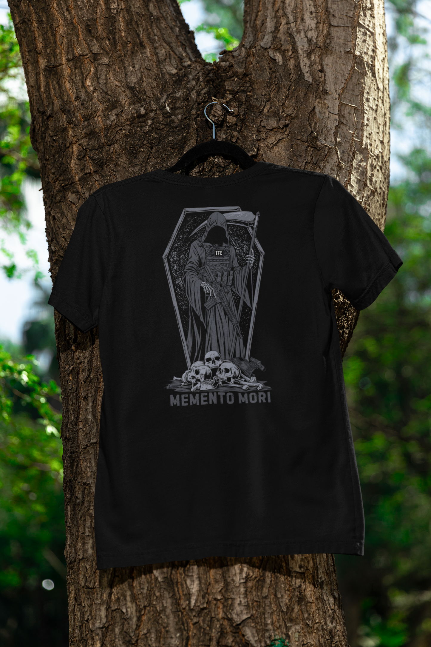 Memento Mori Grim Reaper T-Shirt - Tactical Shirt!