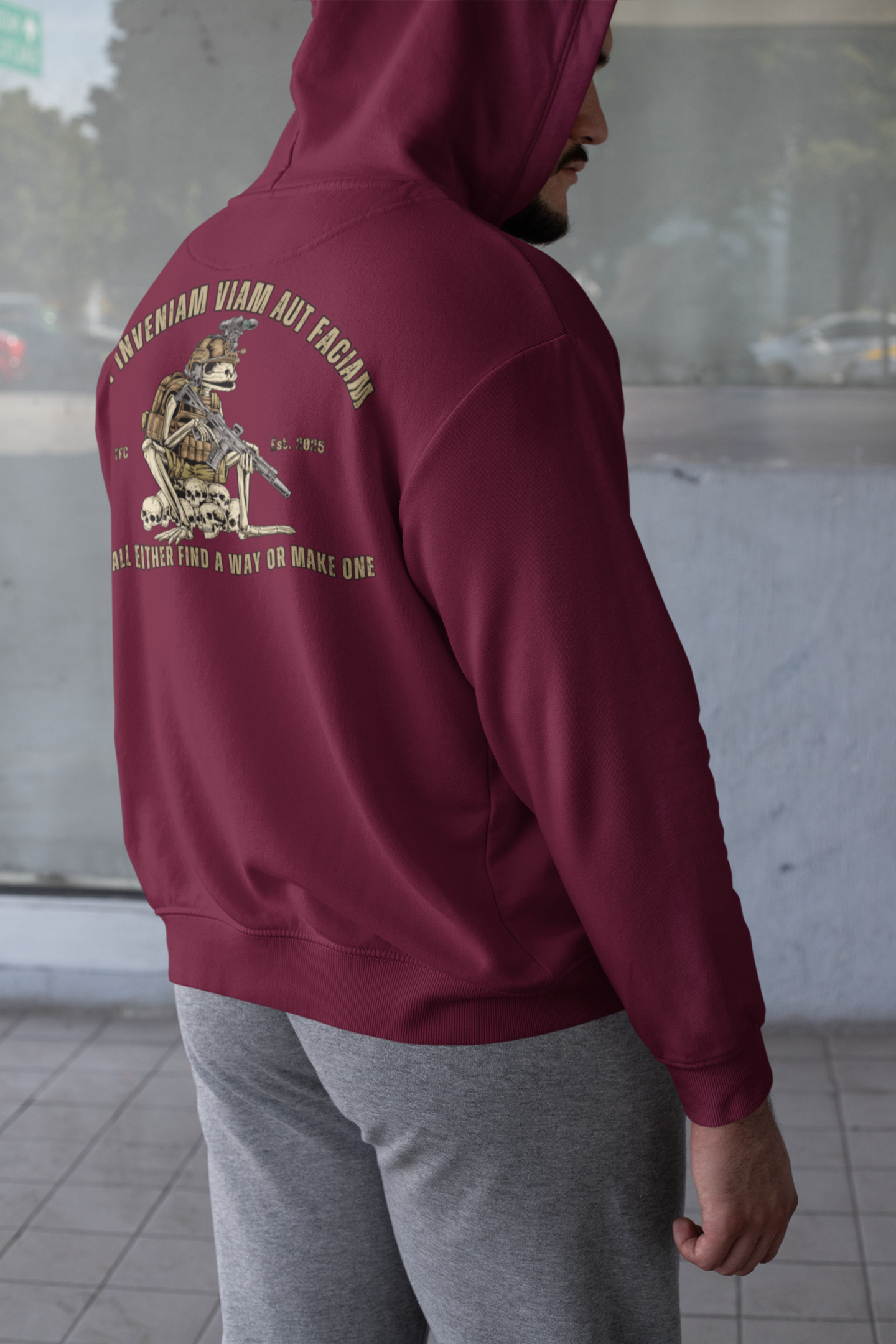 Aut Inveniam Aut Faciam Hoodie – I Shall Either Find a Way or Make One | Military & Tactical Hoodie