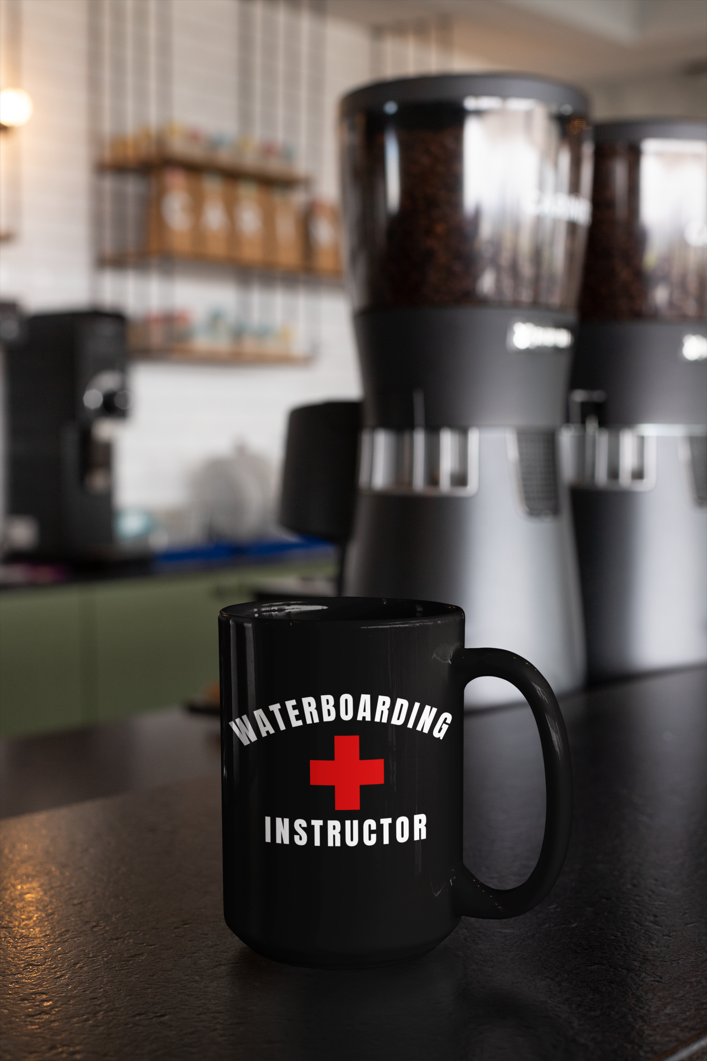 Waterboarding Instructor Coffee Mug – Dark Humor Military Cup | Funny Veteran Gift | Tactical Humor Mug