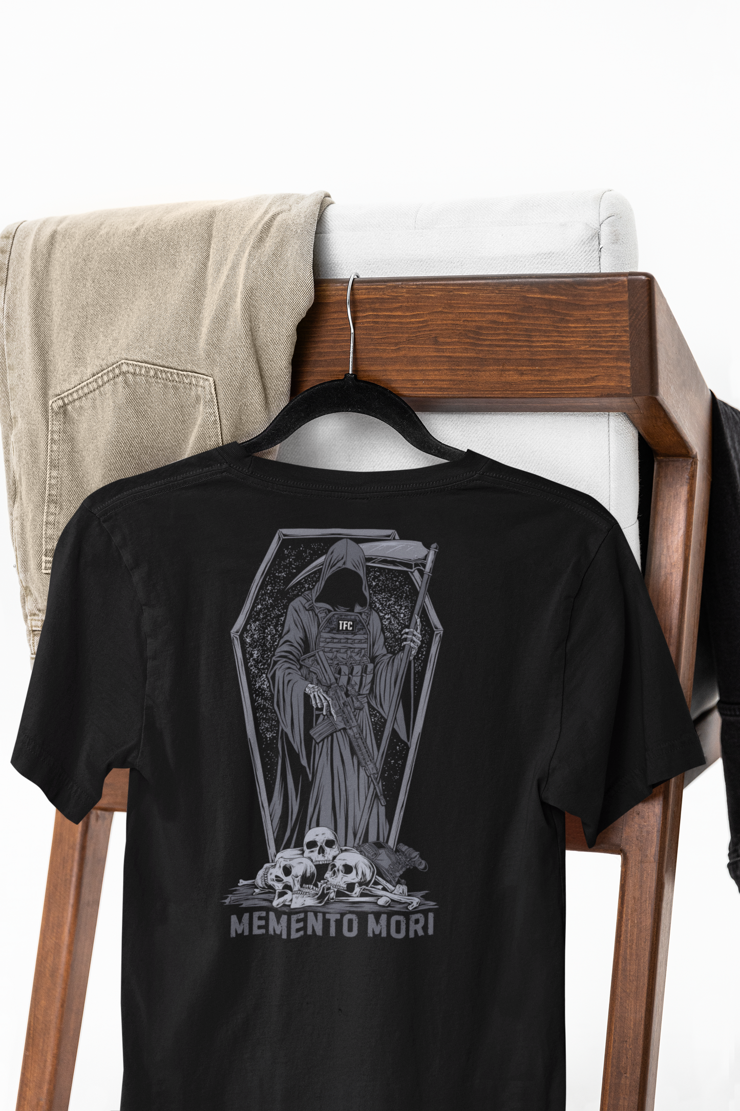 Memento Mori Grim Reaper T-Shirt - Tactical Shirt!