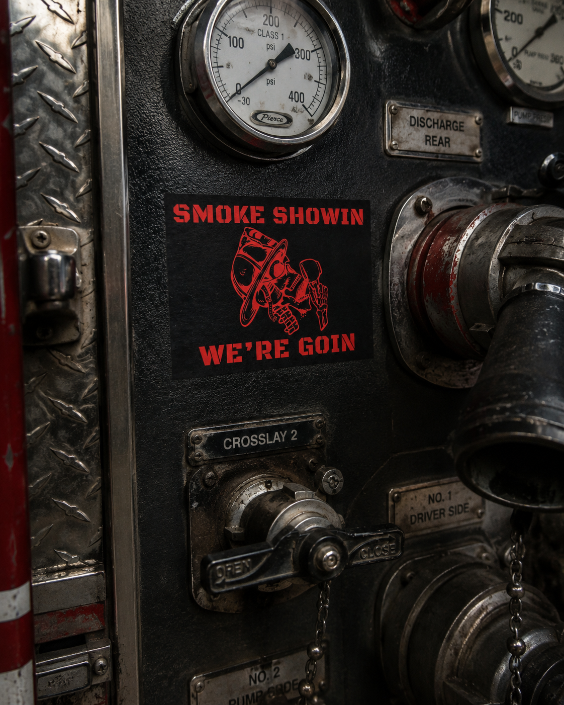 Firefighter Sticker - Smoke Showin We're Goin Decal Packs