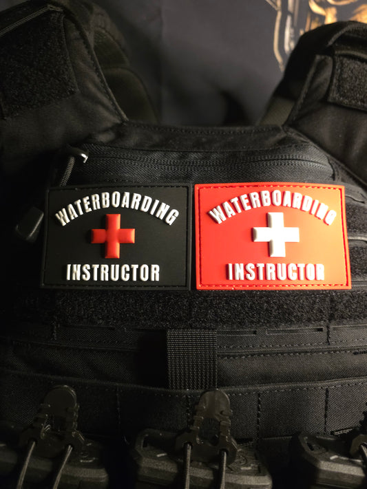 Waterboarding Instructor Patch — Tactical Morale Patch for Gear, Bags & Plate Carriers