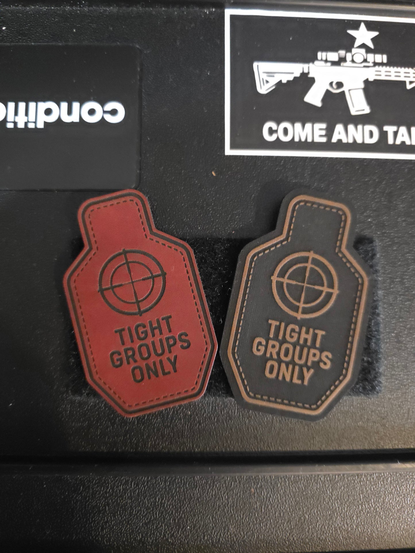 Tight Groups Only Tactical Morale Patch | Precision Shooter Patch | Range Bag, Plate Carrier, EDC Gear Patch | Hook & Loop