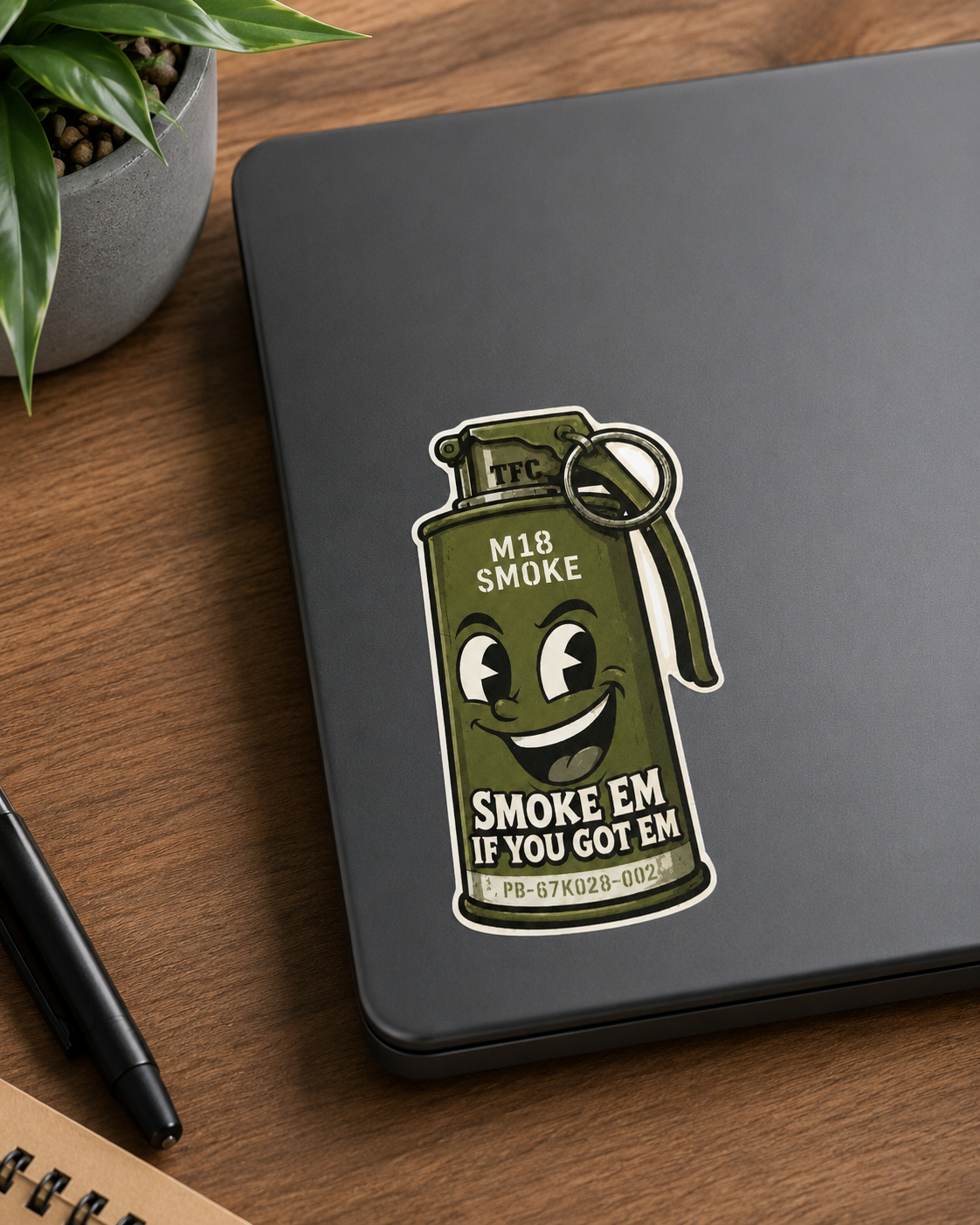 Smoke Em If You Got Em M18 Smoke Grenade Sticker Packs