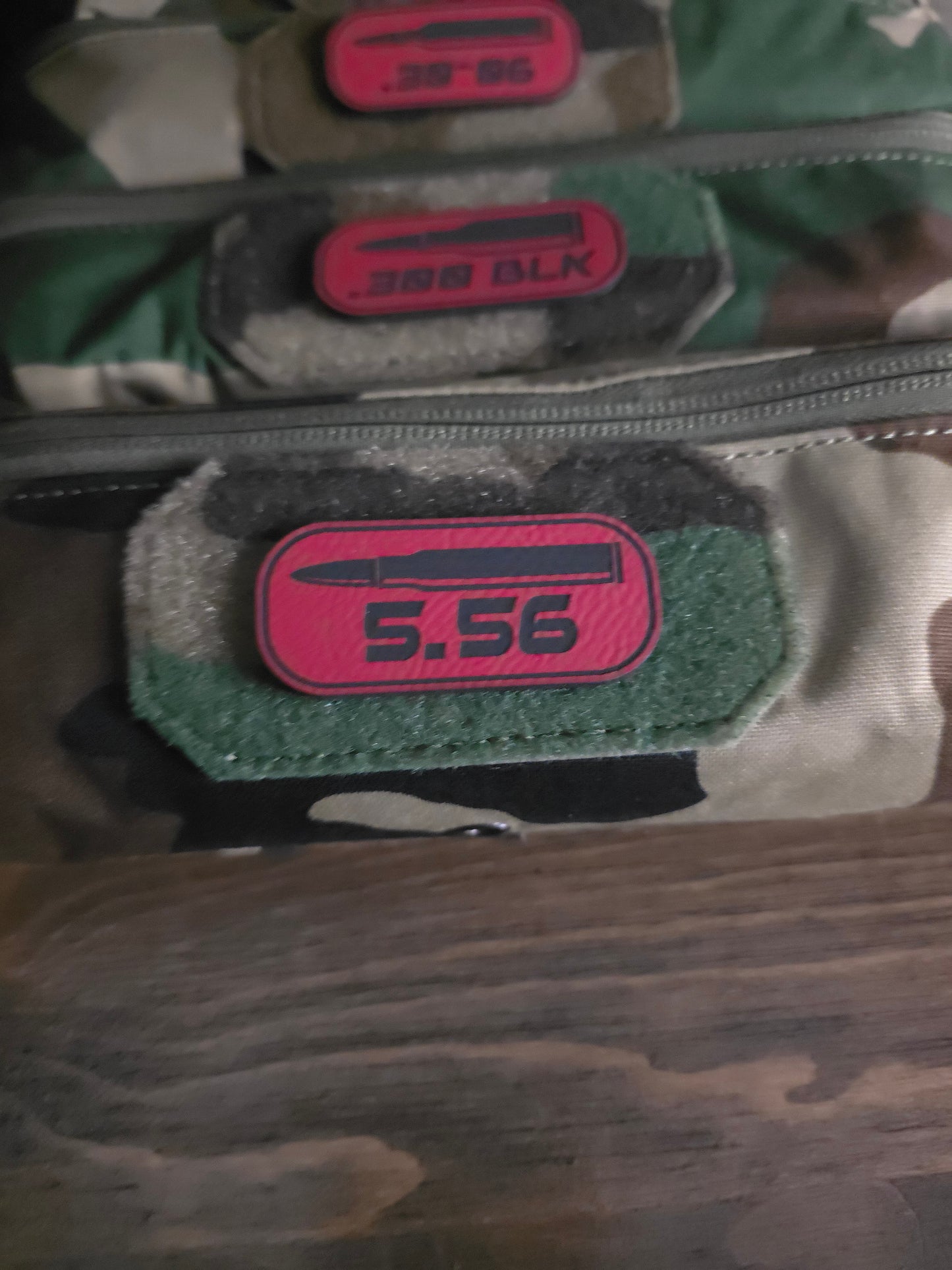 Ammo Caliber ID Patch Pack – 3, 5 or 8 Pack Tactical Gear Labels