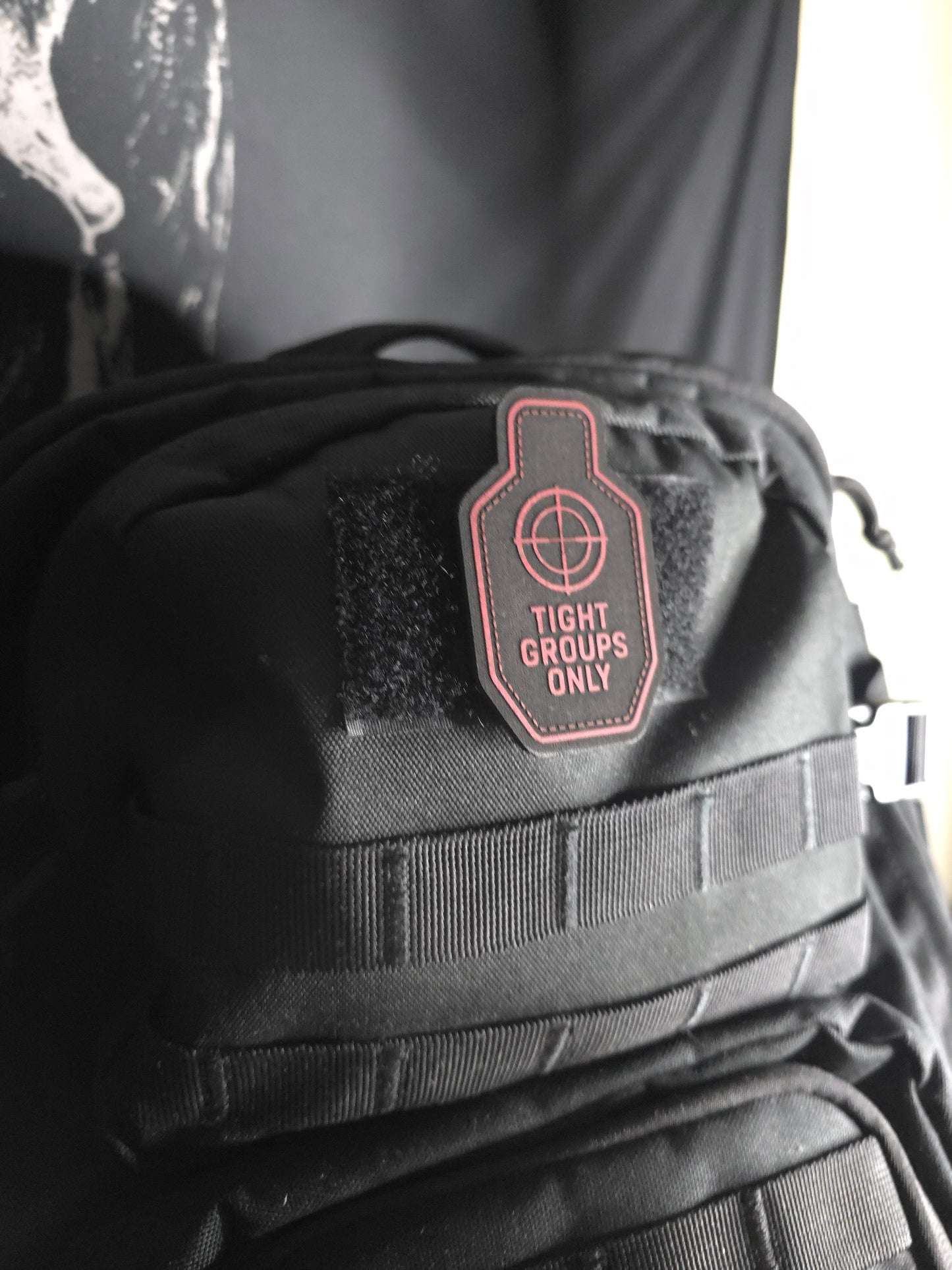 Tight Groups Only Tactical Morale Patch | Precision Shooter Patch | Range Bag, Plate Carrier, EDC Gear Patch | Hook & Loop