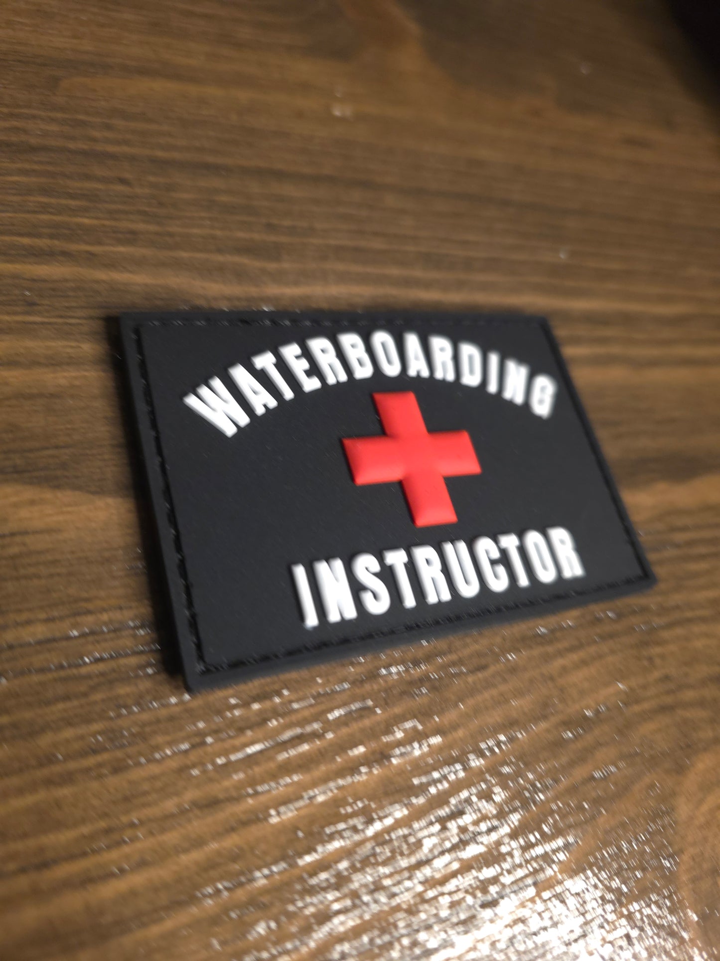 Waterboarding Instructor Patch — Tactical Morale Patch for Gear, Bags & Plate Carriers