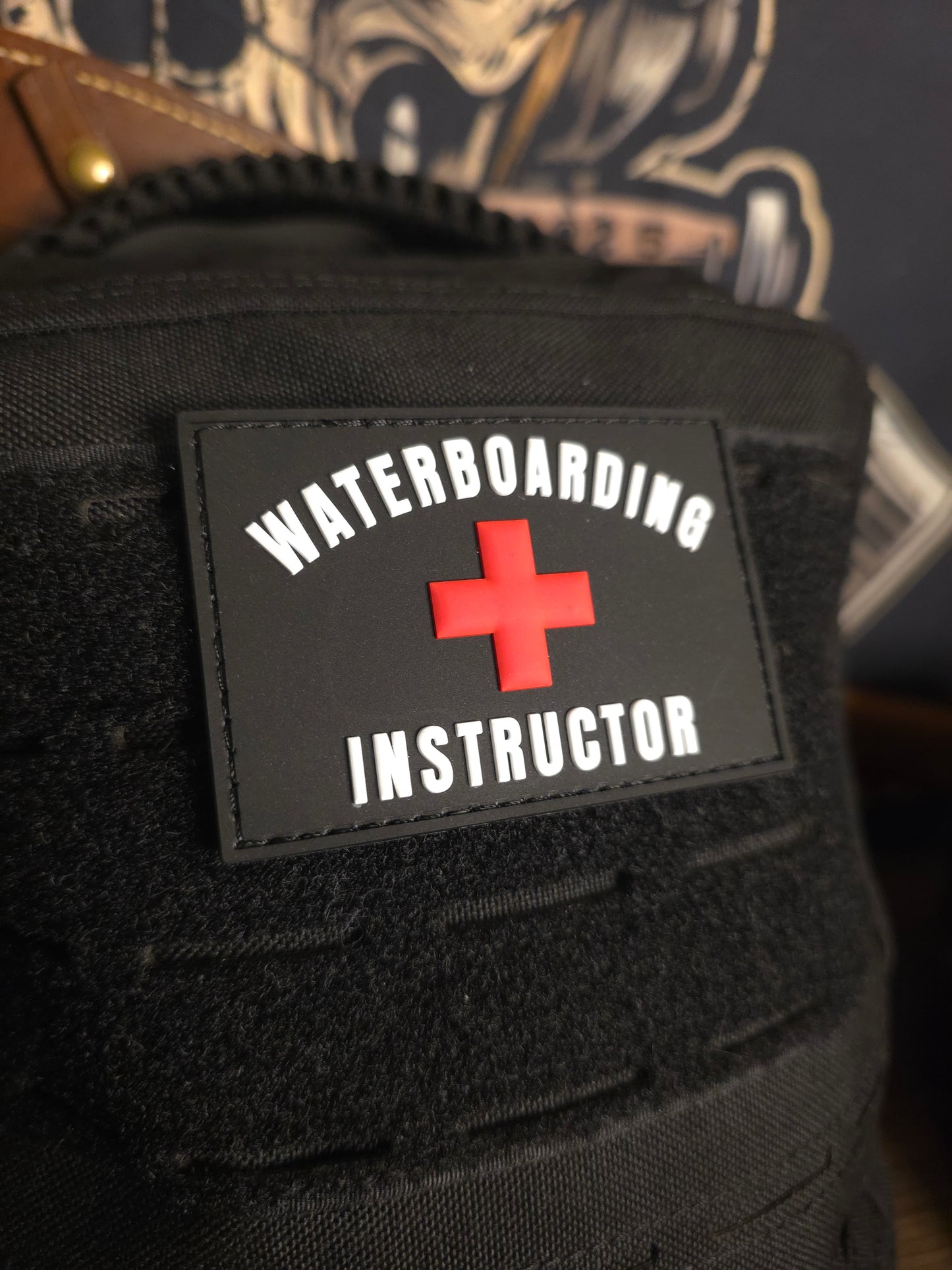 Waterboarding Instructor Patch — Tactical Morale Patch for Gear, Bags & Plate Carriers