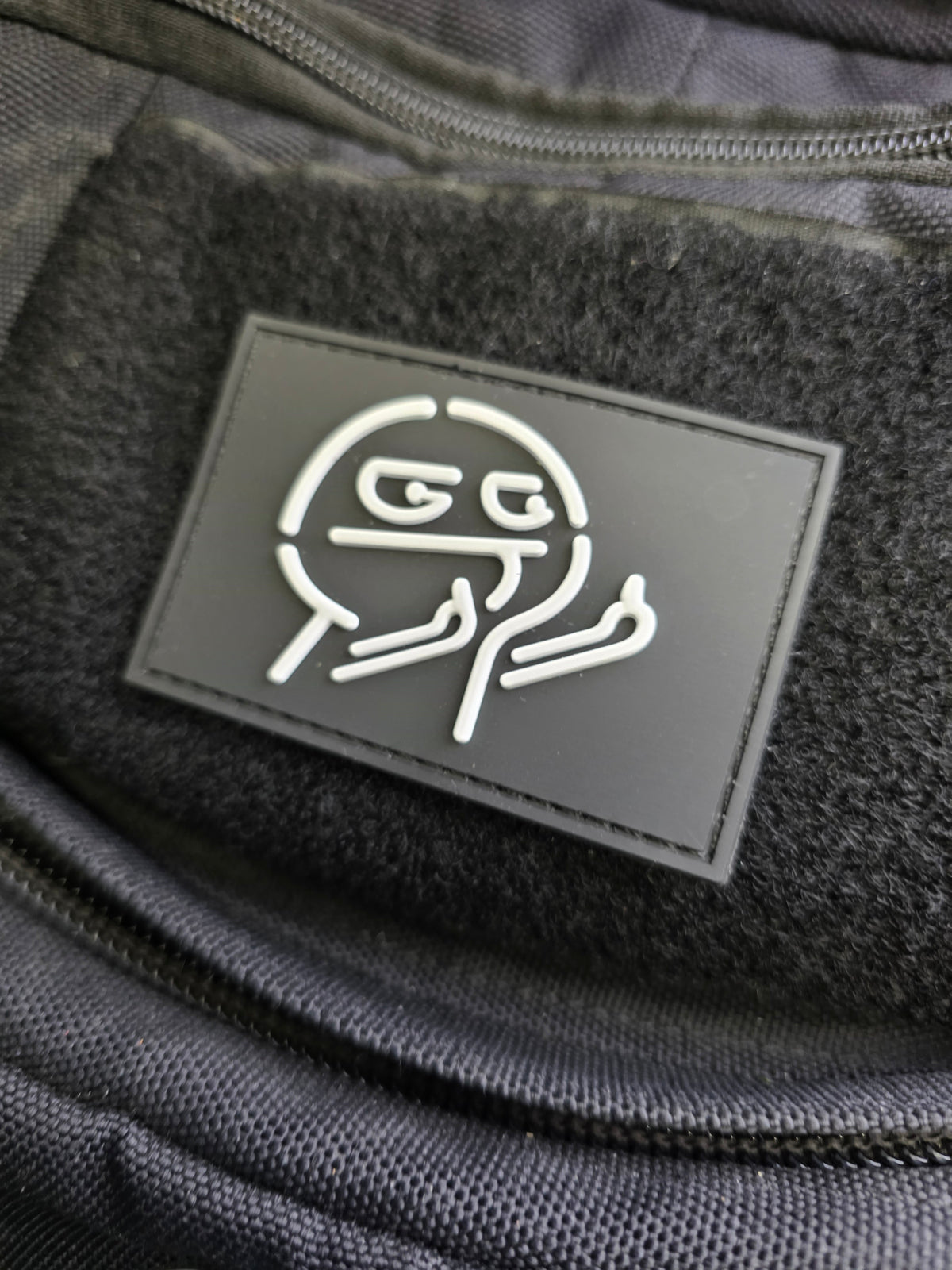 Meme Face Tactical Morale Patch – Camo Hook & Loop