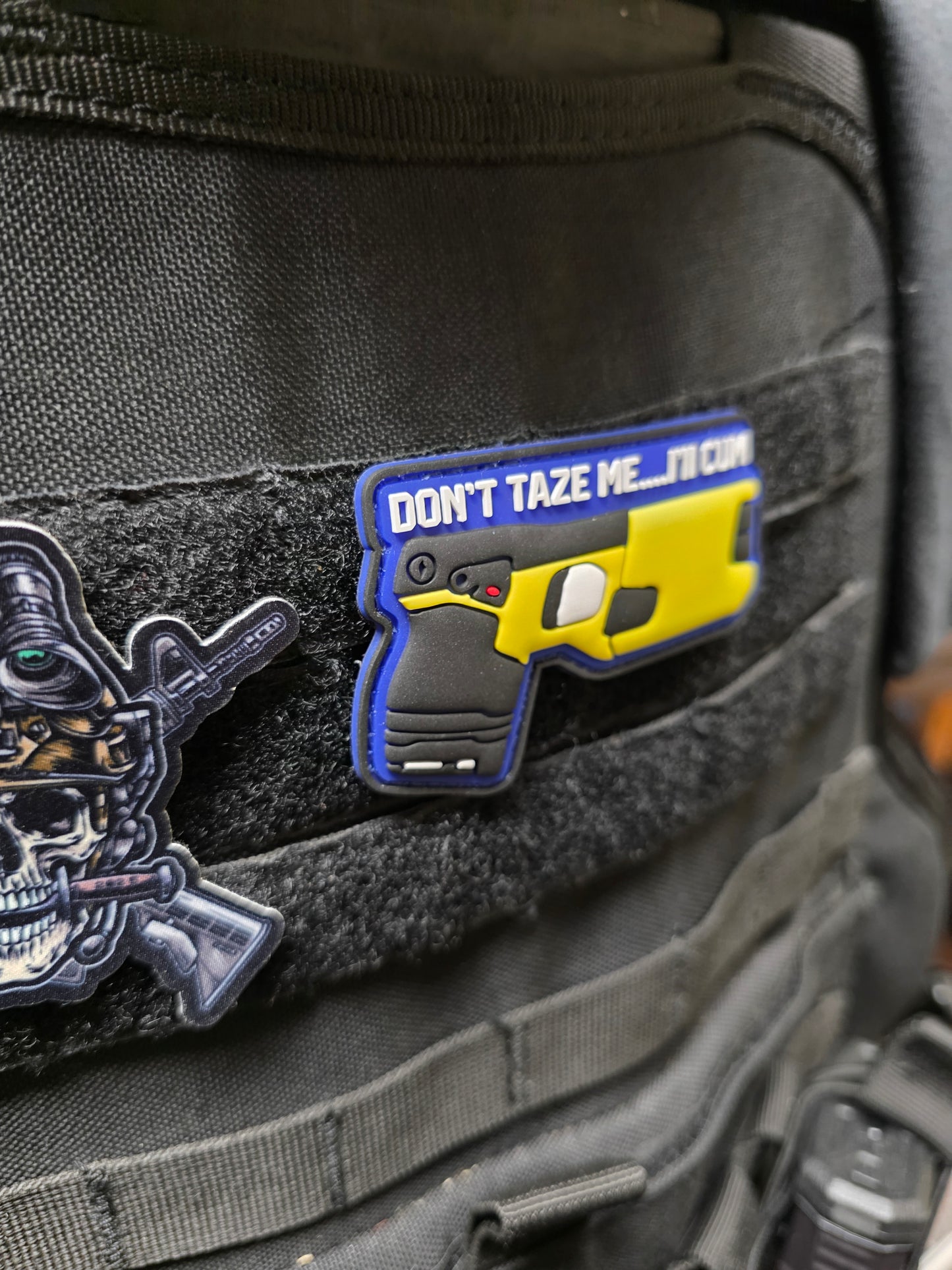 Don’t Taze Me Patch – Funny Tactical Morale Patch for Backpacks & Gear
