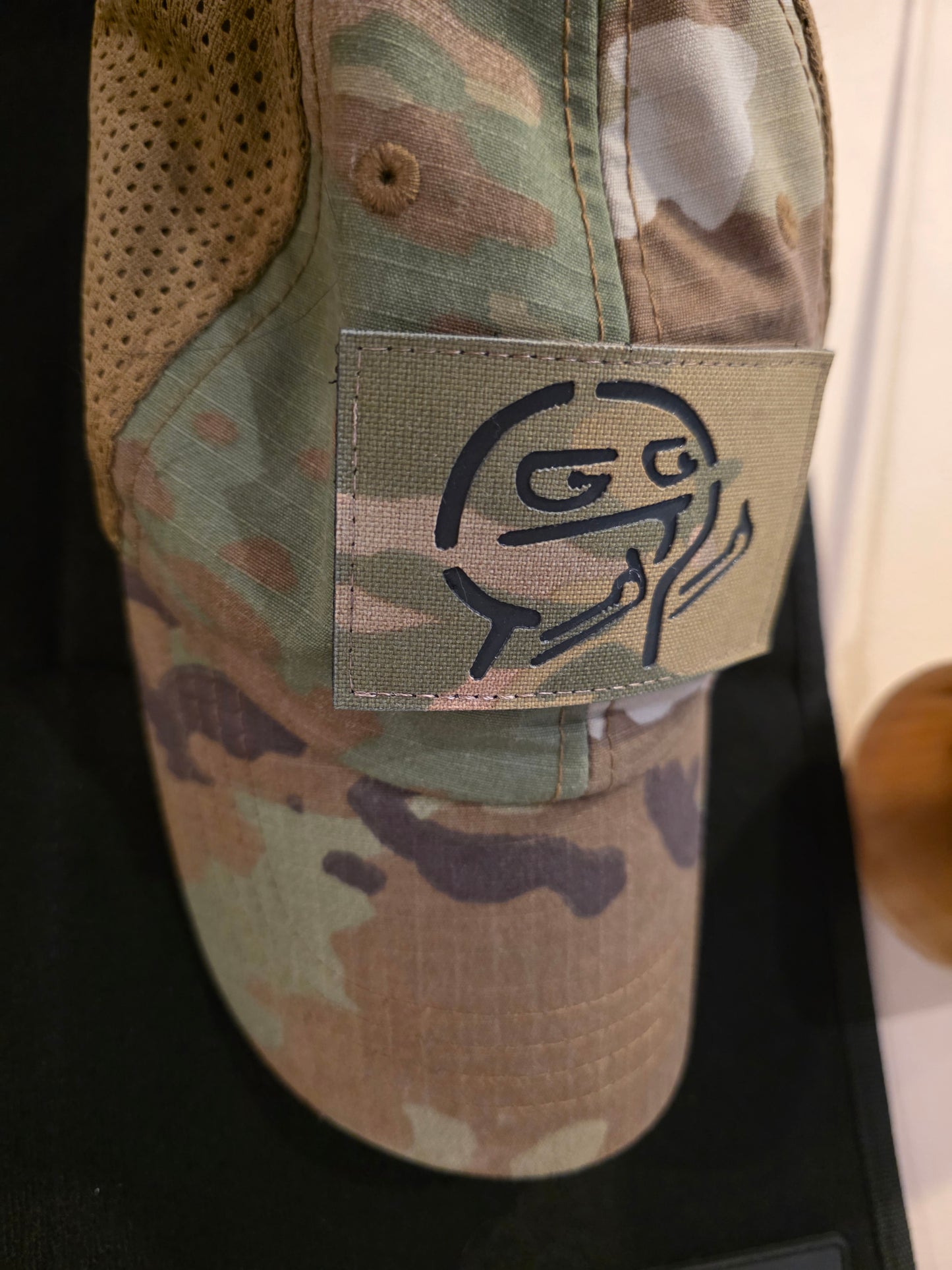 Meme Face Tactical Morale Patch – Camo Hook & Loop