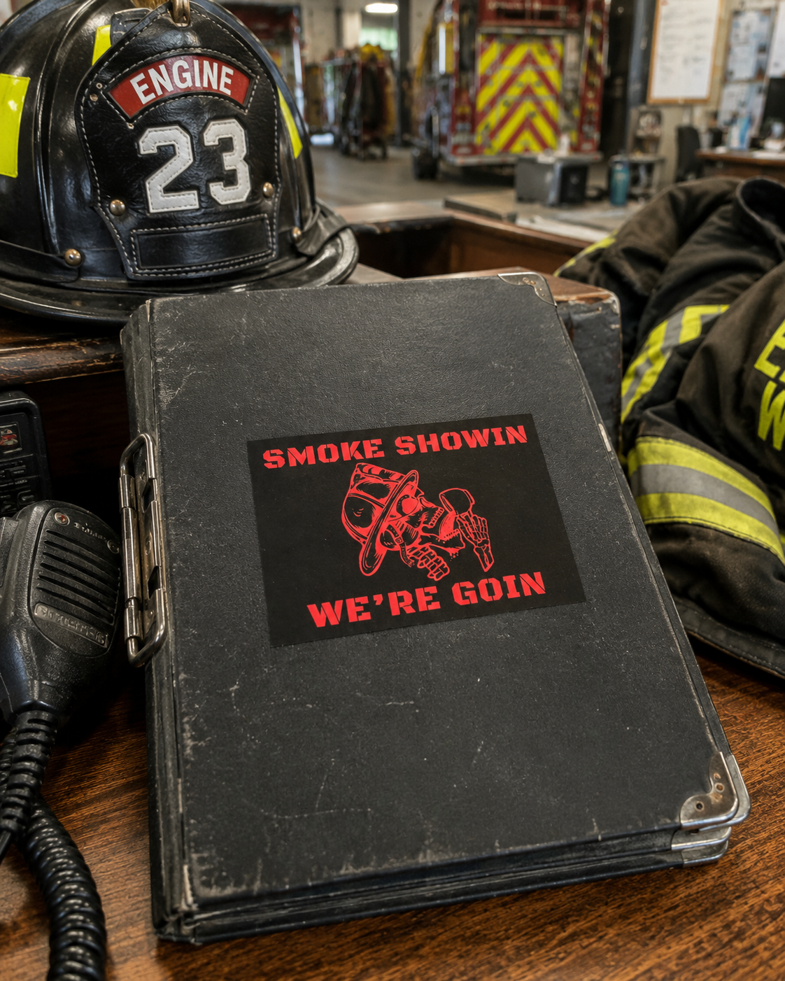 Firefighter Sticker - Smoke Showin We're Goin Decal Packs