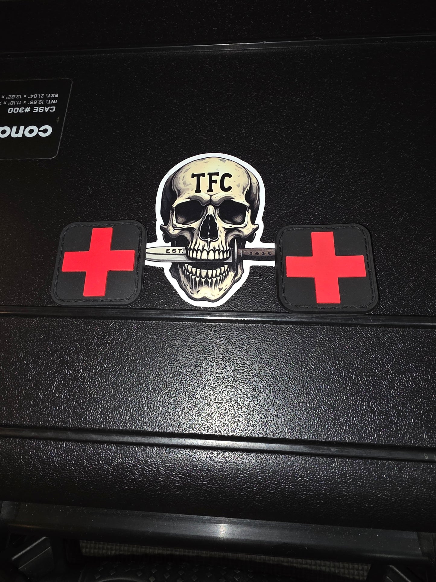 Tactical Red Cross Medical Patch – Hook & Loop Morale Patch for Backpacks, First Aid Kits, and Emergency Gear pack of 2