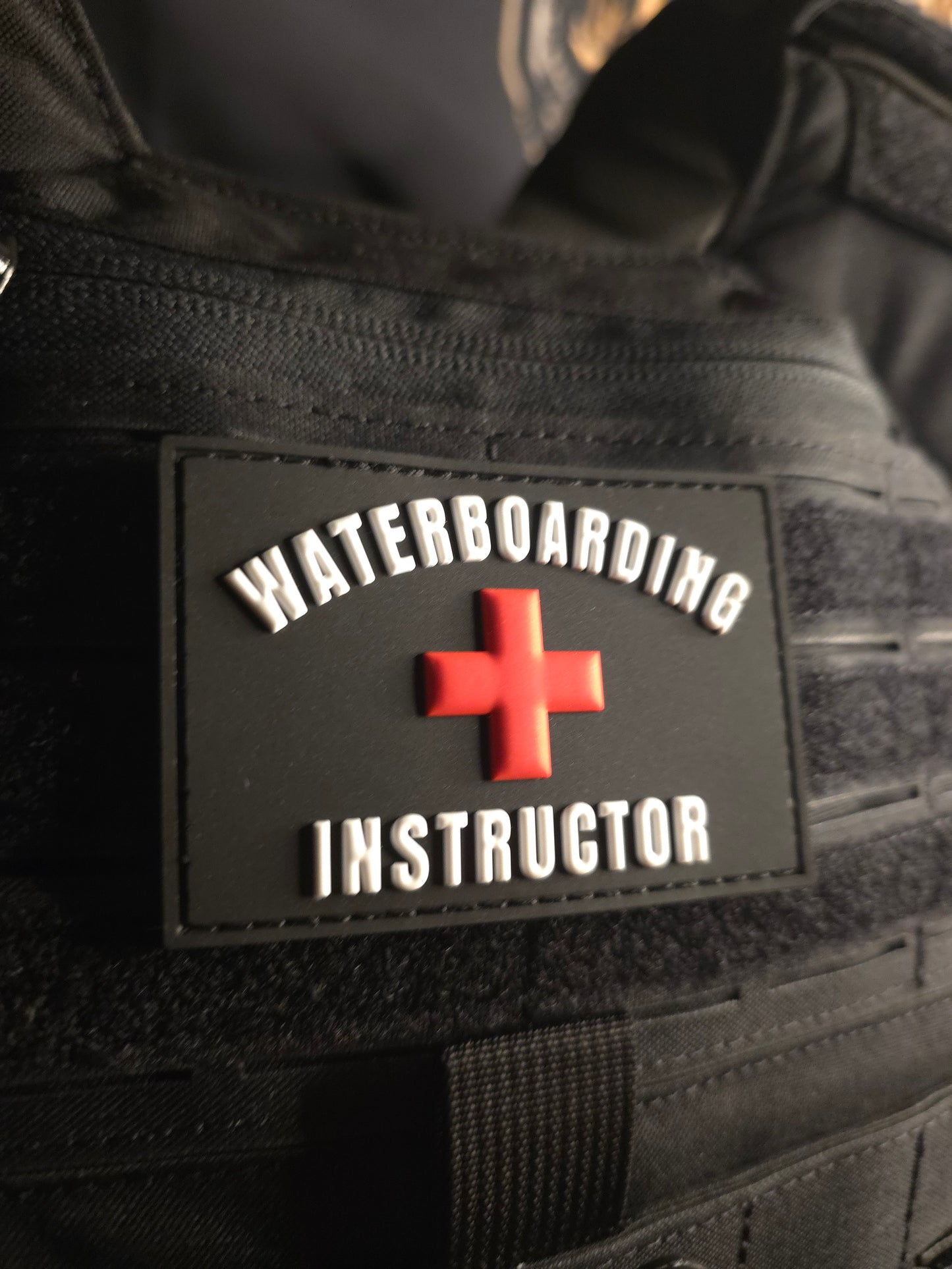 Waterboarding Instructor Patch — Tactical Morale Patch for Gear, Bags & Plate Carriers