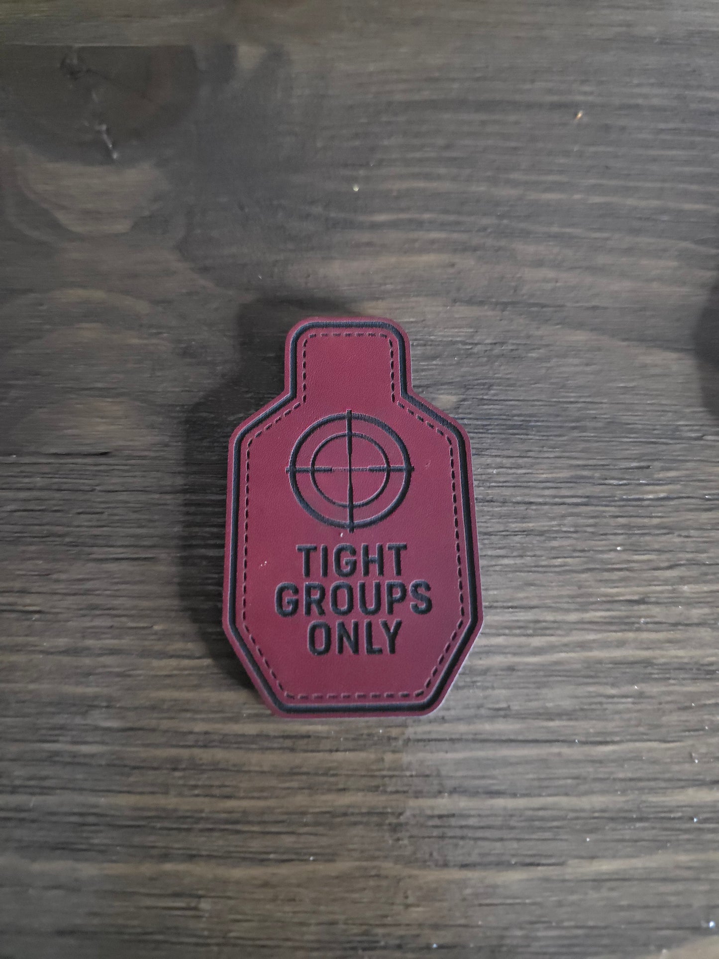 Tight Groups Only Tactical Morale Patch | Precision Shooter Patch | Range Bag, Plate Carrier, EDC Gear Patch | Hook & Loop