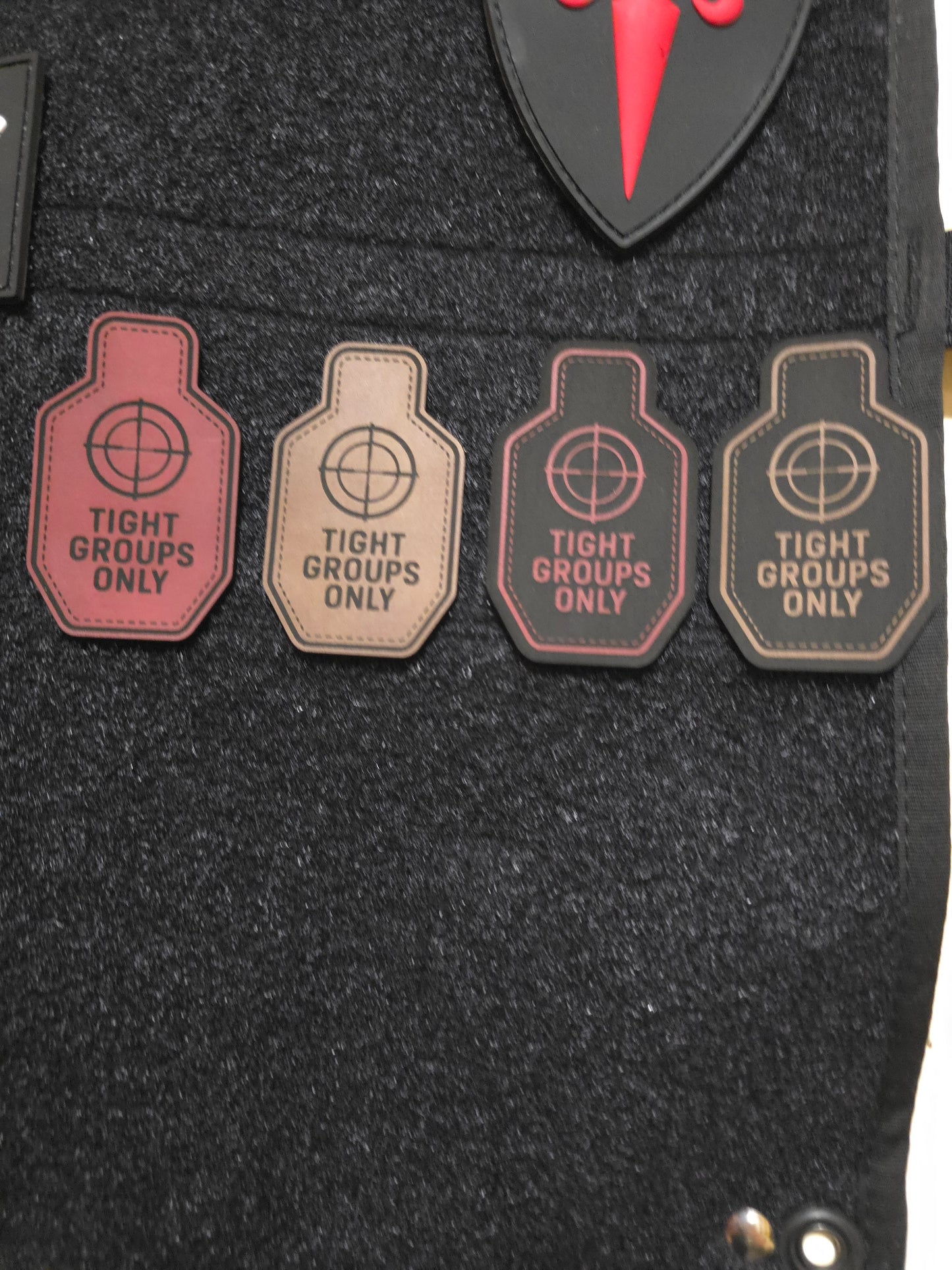Tight Groups Only Tactical Morale Patch | Precision Shooter Patch | Range Bag, Plate Carrier, EDC Gear Patch | Hook & Loop