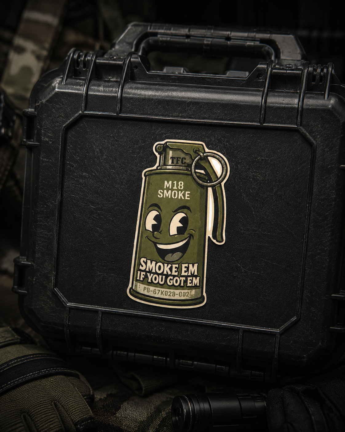 Smoke Em If You Got Em M18 Smoke Grenade Sticker Packs