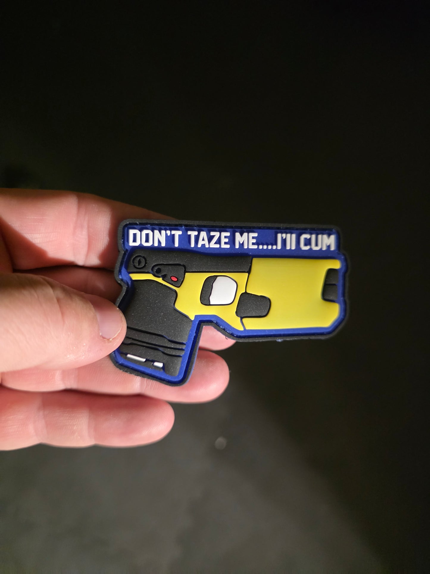 Don’t Taze Me Patch – Funny Tactical Morale Patch for Backpacks & Gear