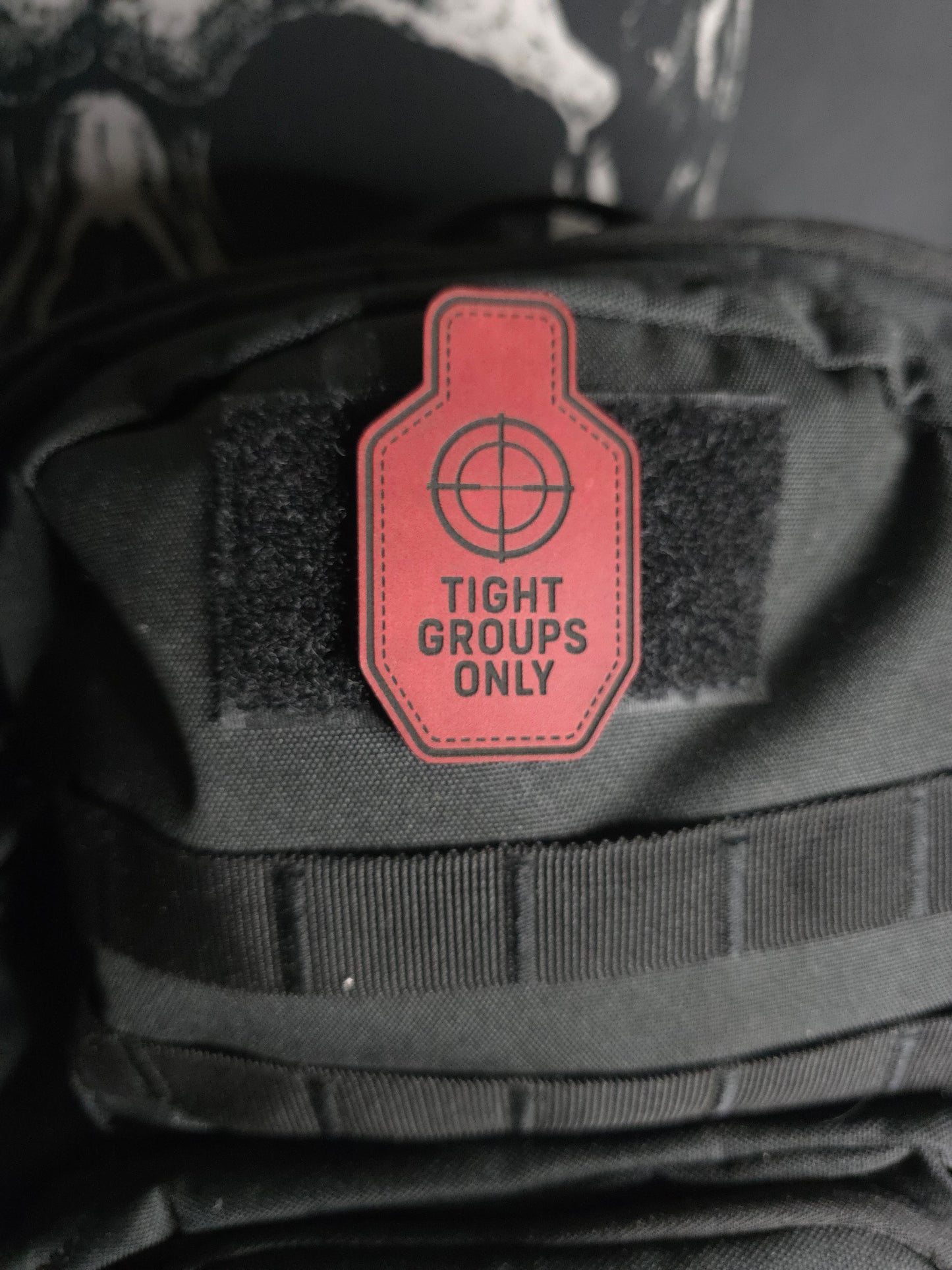 Tight Groups Only Tactical Morale Patch | Precision Shooter Patch | Range Bag, Plate Carrier, EDC Gear Patch | Hook & Loop
