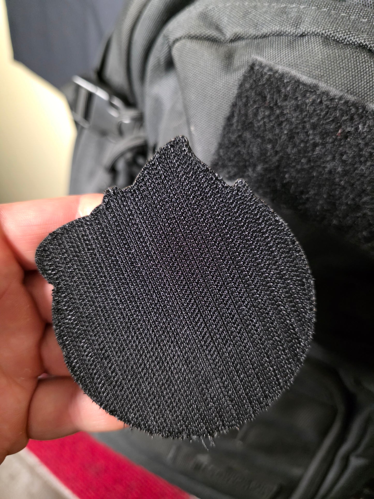Funny Military Patch “This Is Fine” – Tactical Morale Hook & Loop Patch for Gear, Bags, and Uniforms
