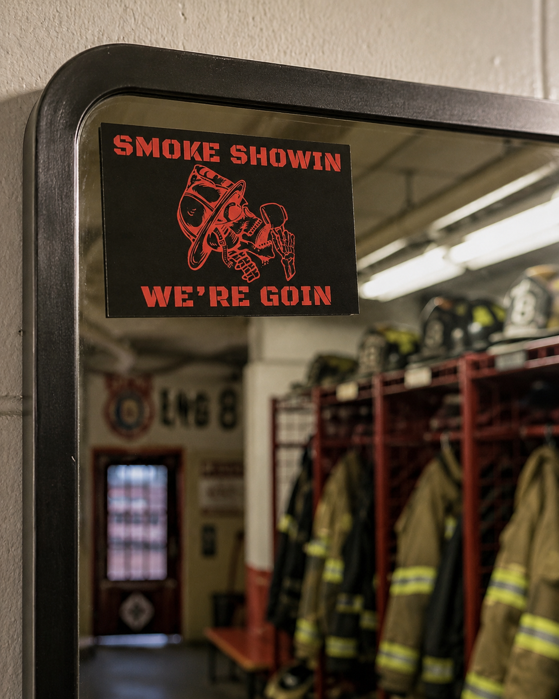 Firefighter Sticker - Smoke Showin We're Goin Decal Packs