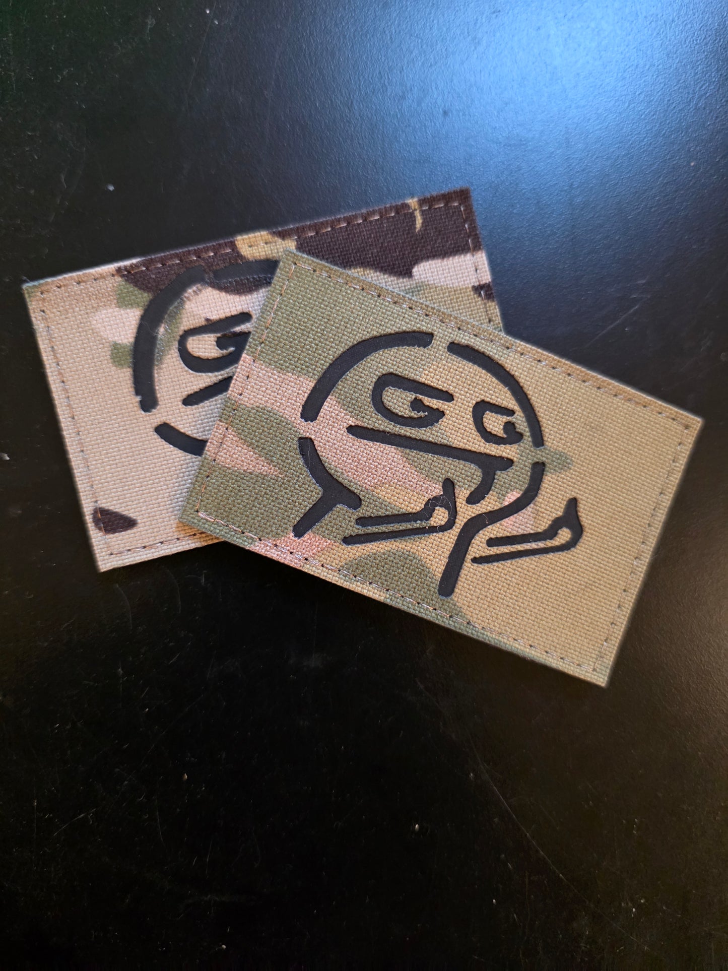 Meme Face Tactical Morale Patch – Camo Hook & Loop