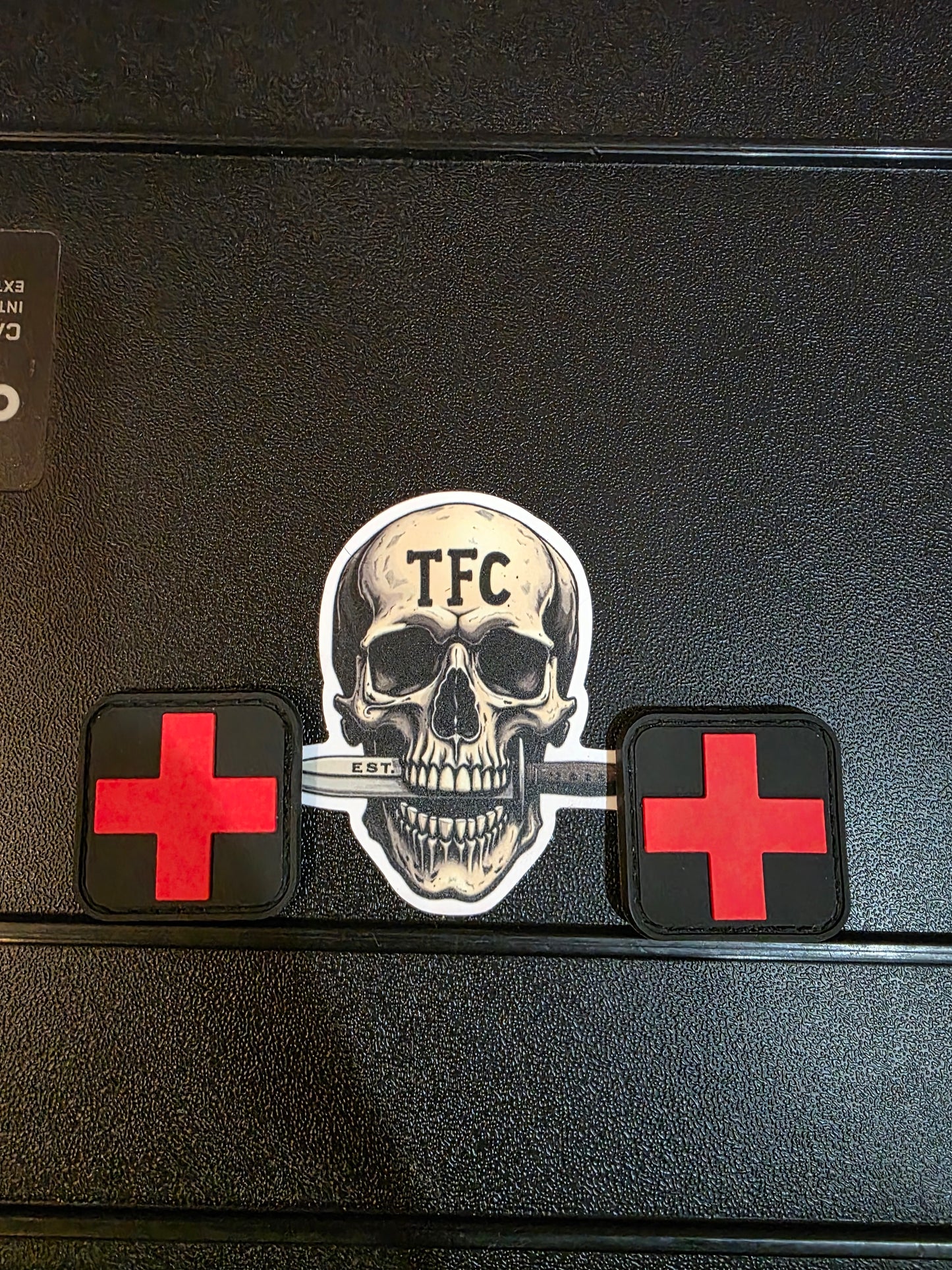 Tactical Red Cross Medical Patch – Hook & Loop Morale Patch for Backpacks, First Aid Kits, and Emergency Gear pack of 2