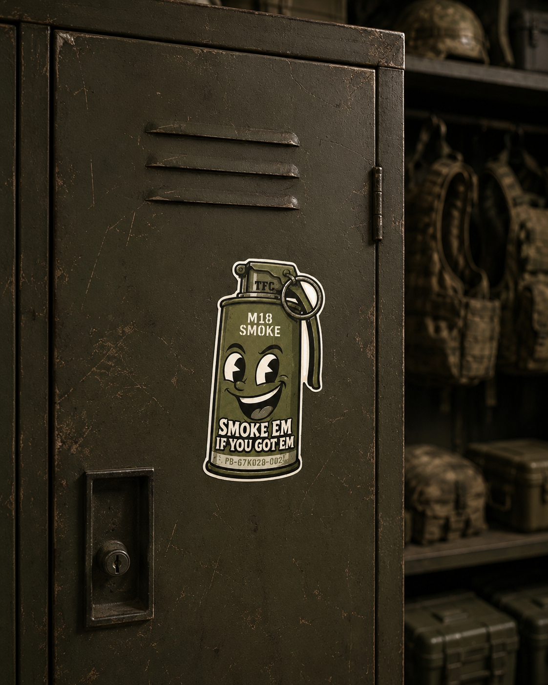 Smoke Em If You Got Em M18 Smoke Grenade Sticker Packs