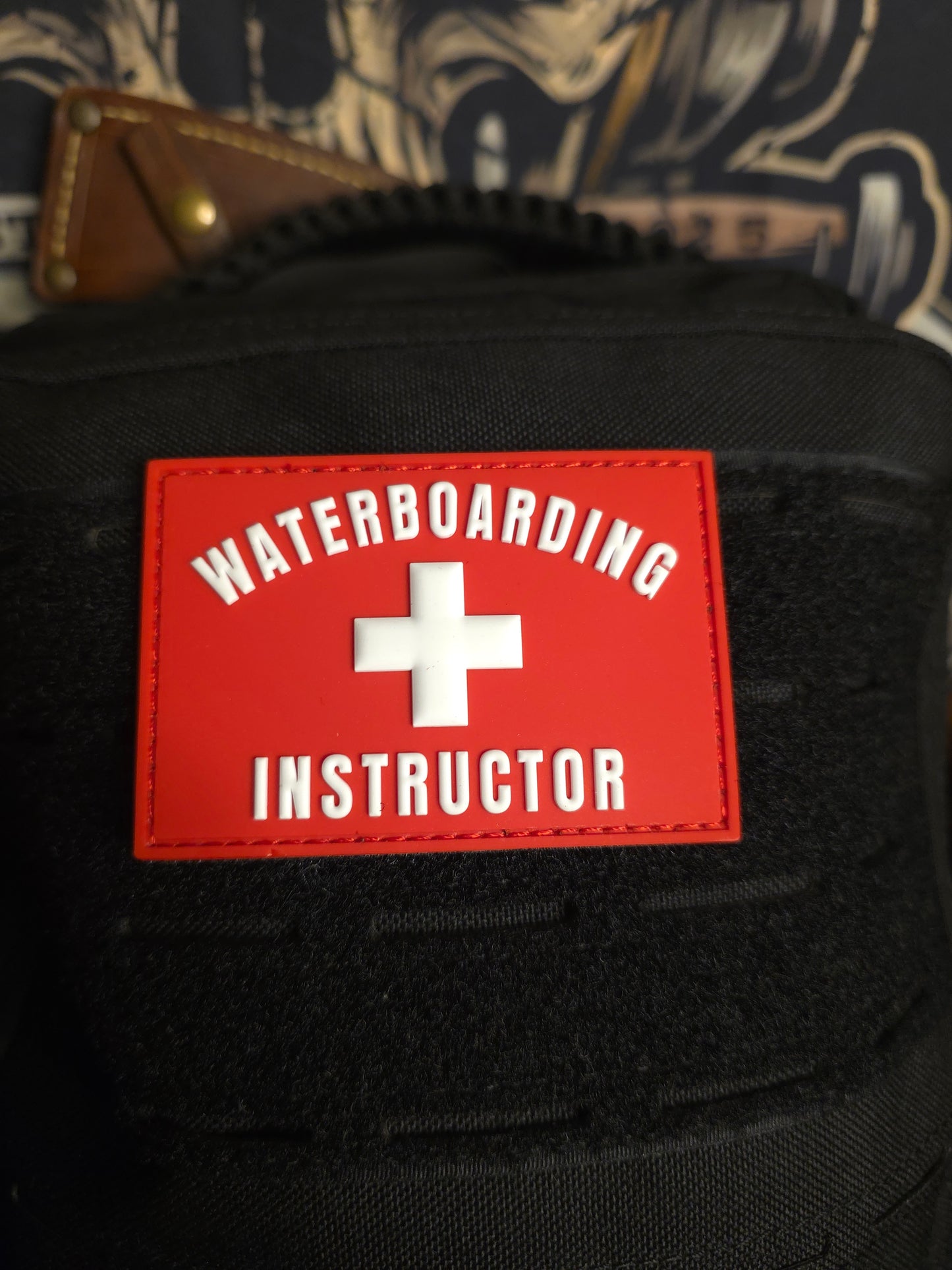 Waterboarding Instructor Patch — Tactical Morale Patch for Gear, Bags & Plate Carriers
