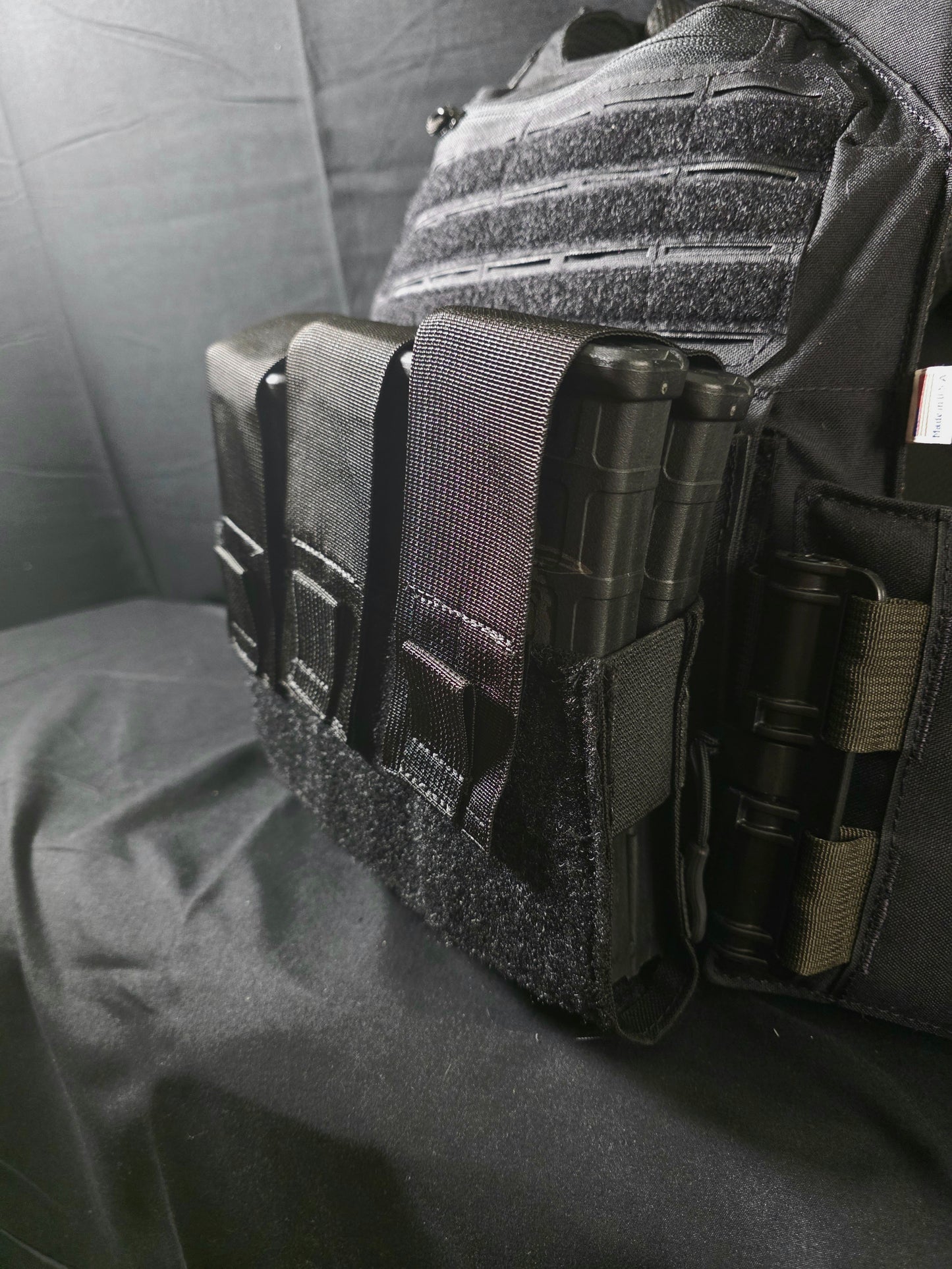 London Bridge Trading Triple M4 Magazine Pouch – Black MOLLE Tactical Gear