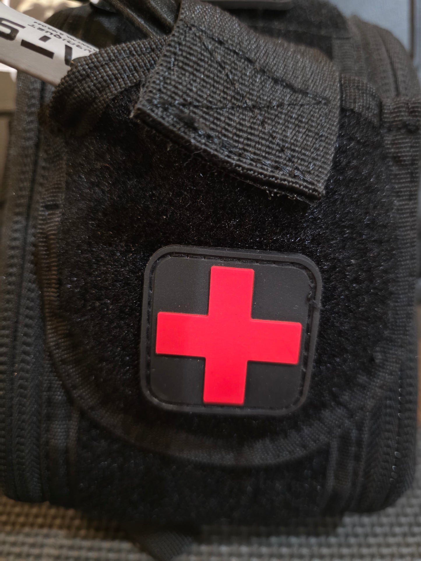 Tactical Red Cross Medical Patch – Hook & Loop Morale Patch for Backpacks, First Aid Kits, and Emergency Gear pack of 2