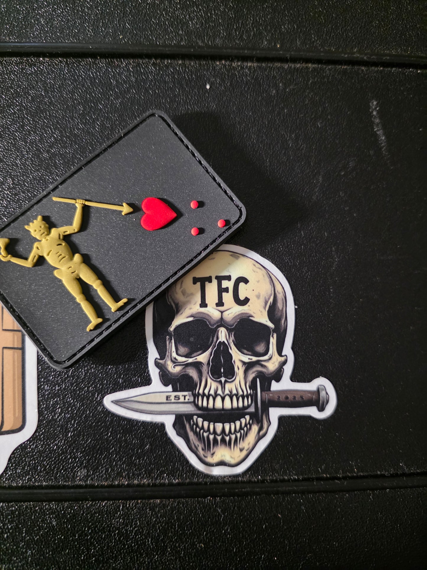 Blackbeard Pirate PVC Morale Patch – Tactical Gear & EDC Hook Patch - 3x2