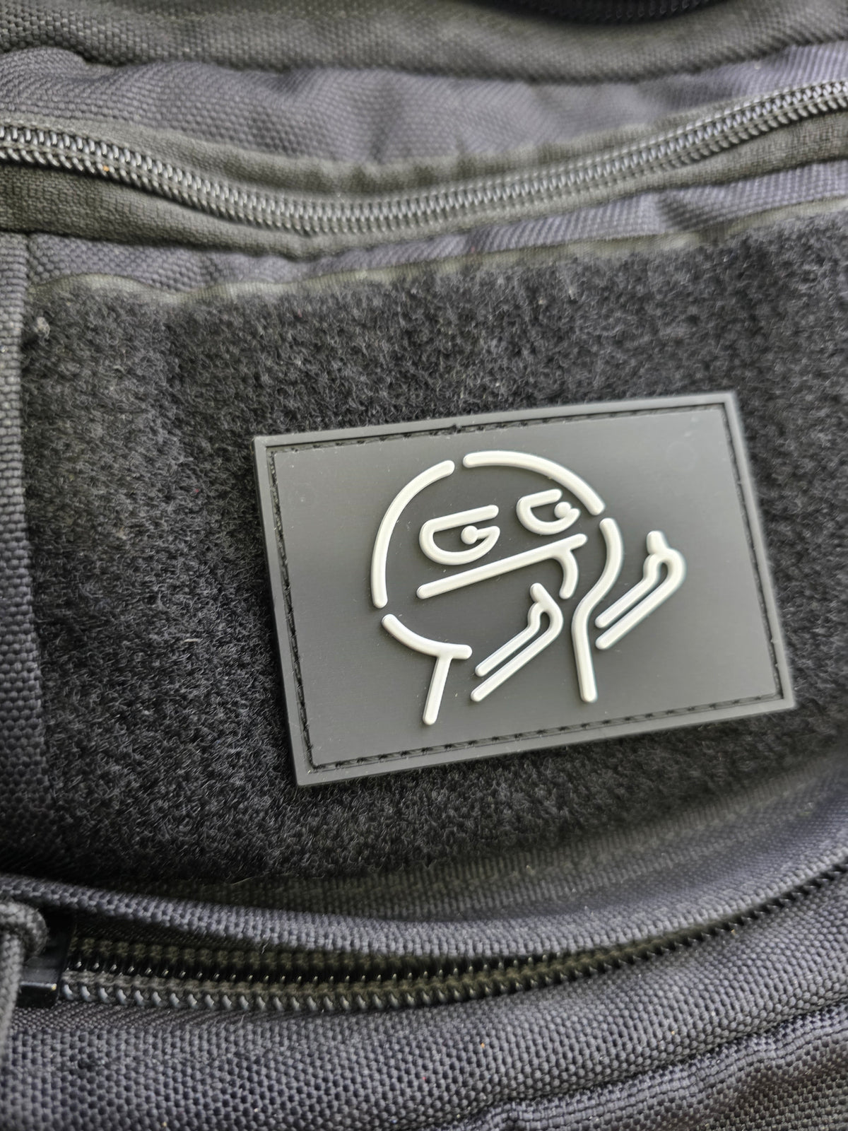 Meme Face Tactical Morale Patch – Camo Hook & Loop