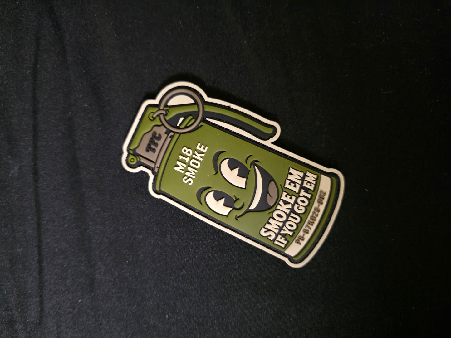 M18 Smoke Grenade PVC Morale Patch – Smoke ’Em If You Got ’Em