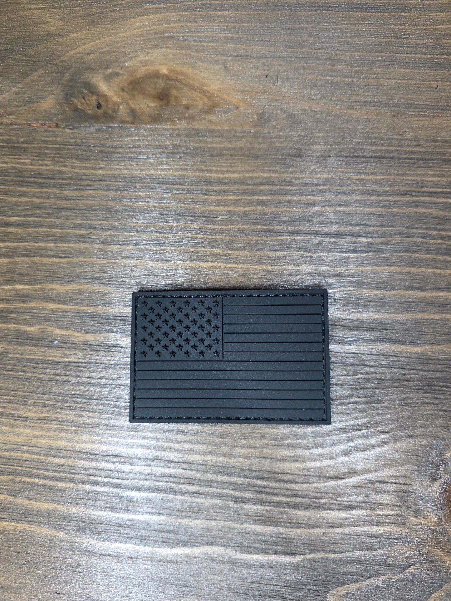 Blackout USA Flag Patch – “Raise the Black Flag” | Tactical Morale Patch | No Surrender American Flag