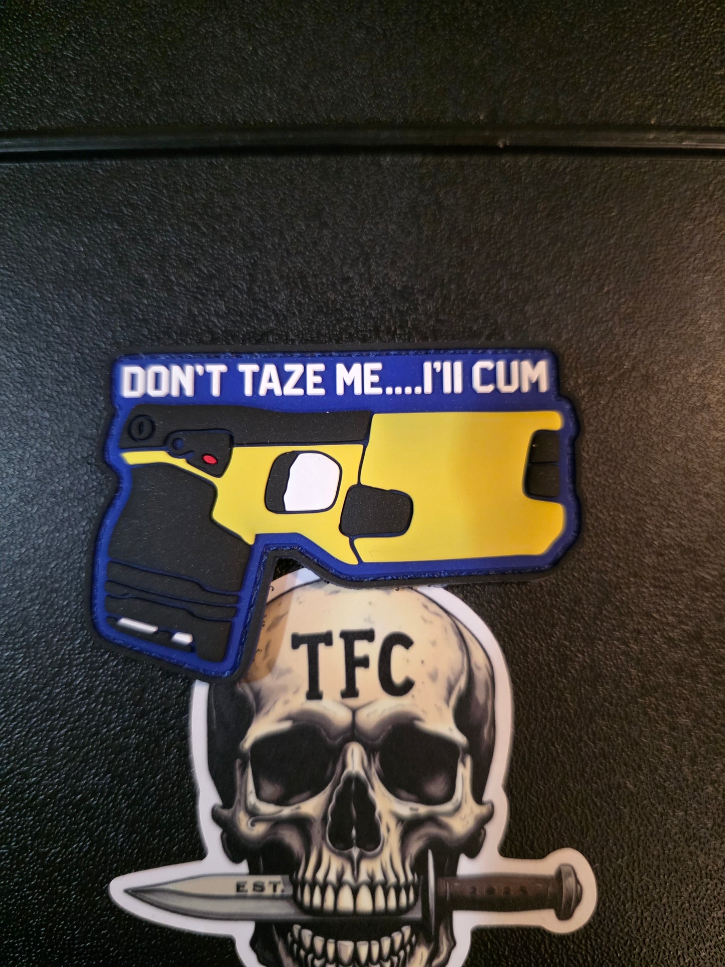 Don’t Taze Me Patch – Funny Tactical Morale Patch for Backpacks & Gear