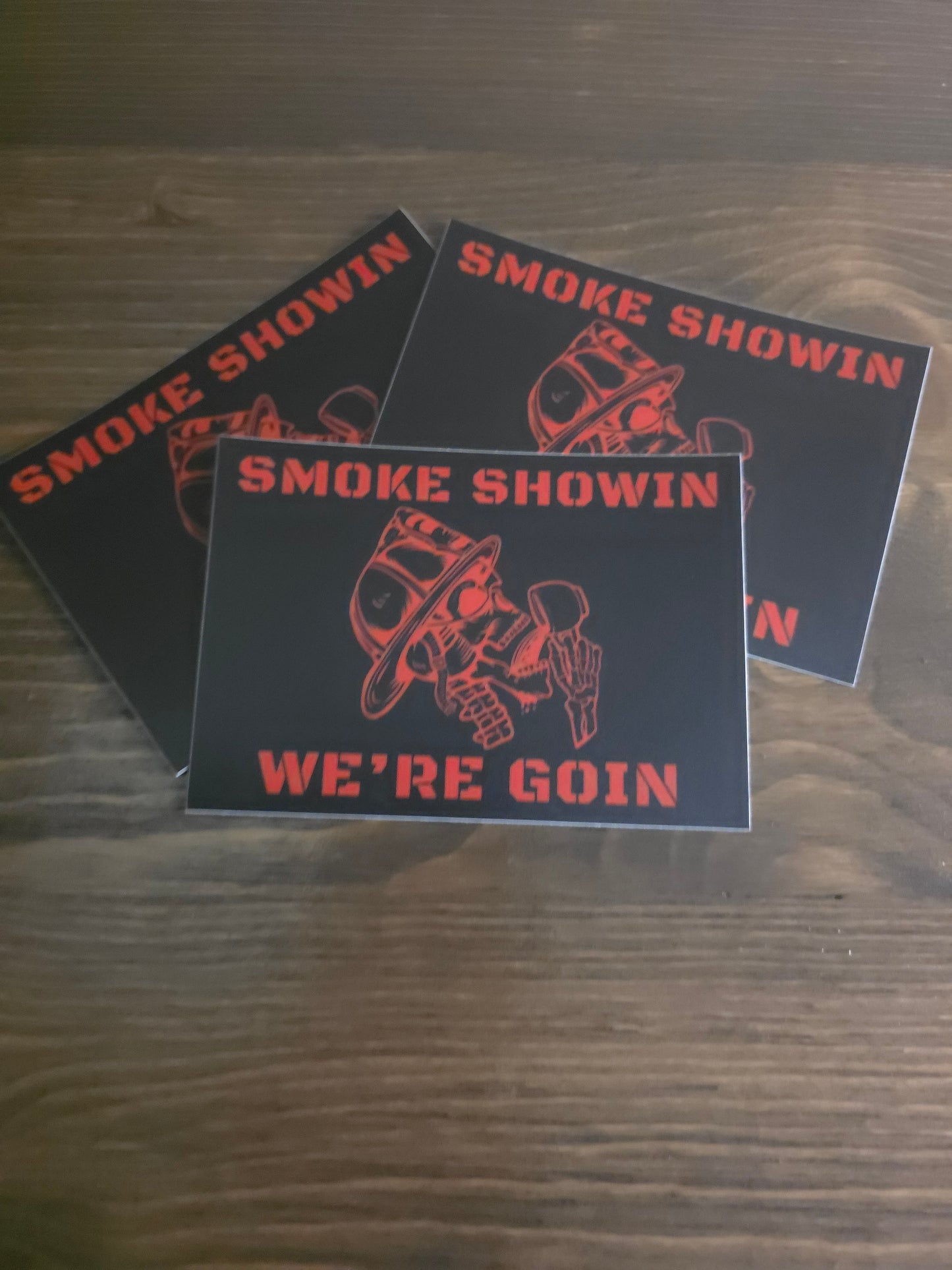 Firefighter Sticker - Smoke Showin We're Goin Decal Packs