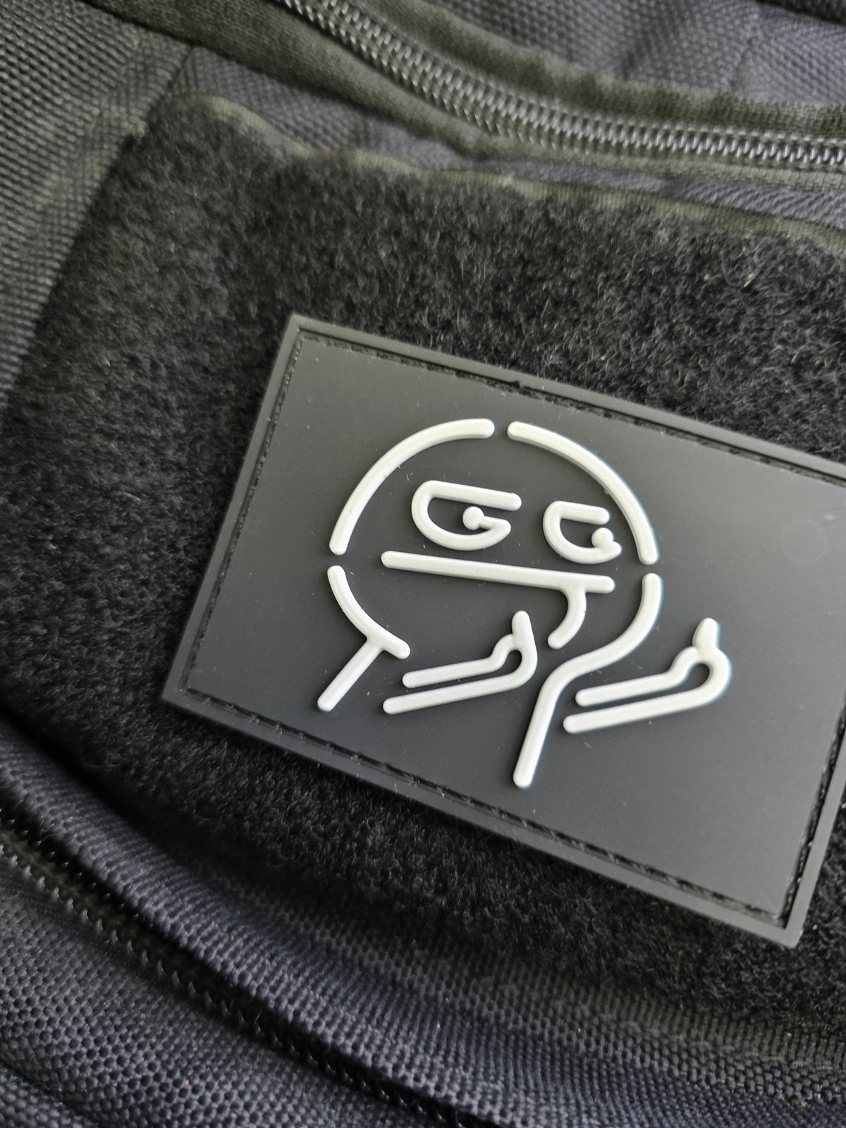 Meme Face Tactical Morale Patch – Camo Hook & Loop