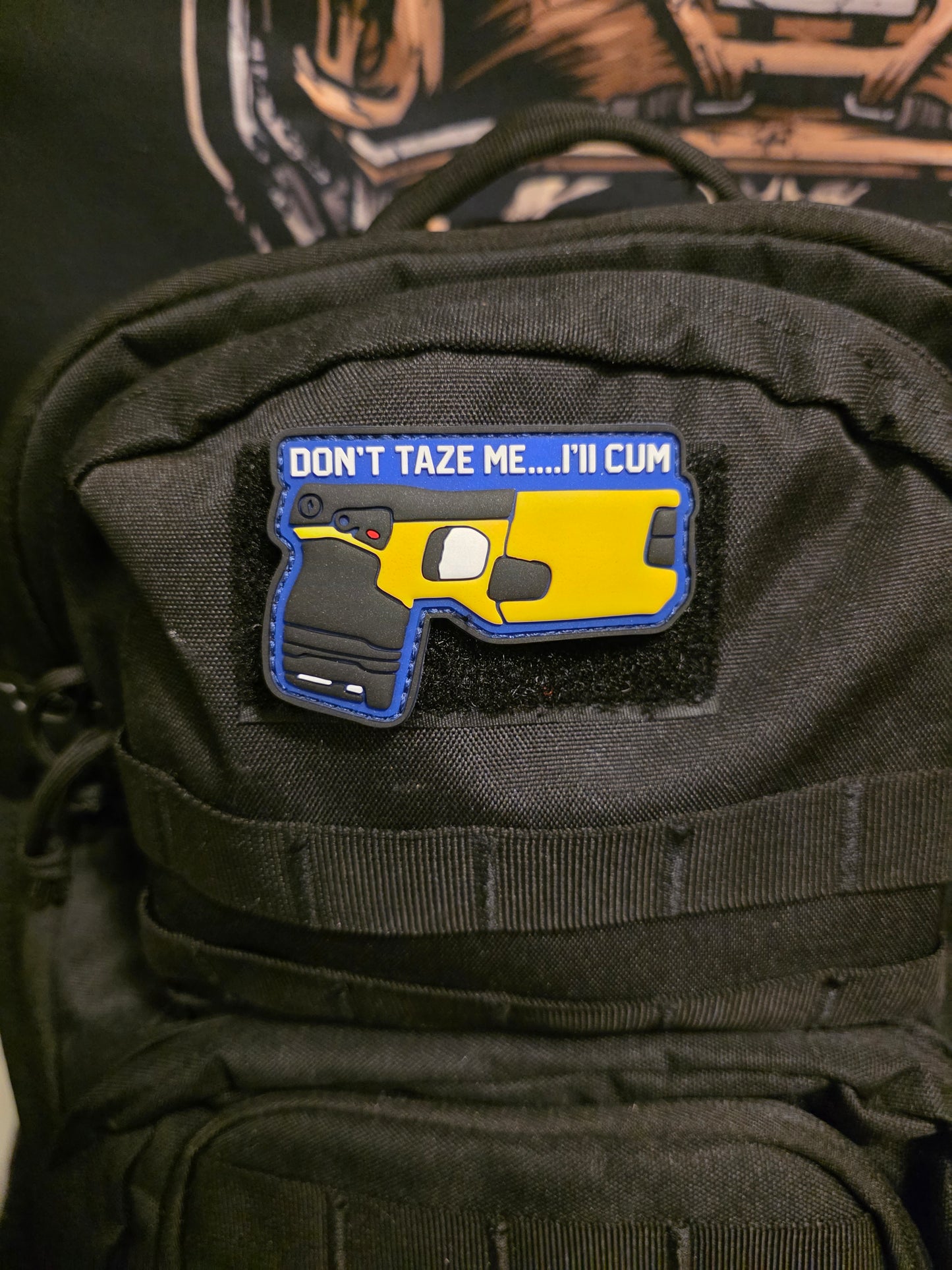Don’t Taze Me Patch – Funny Tactical Morale Patch for Backpacks & Gear