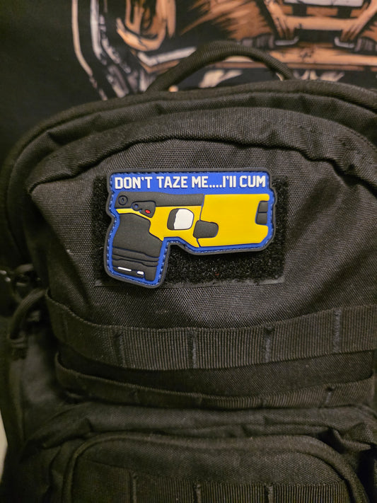 Don’t Taze Me Patch – Funny Tactical Morale Patch for Backpacks & Gear