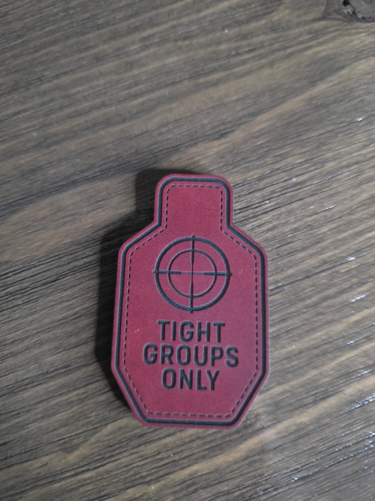 Tight Groups Only Tactical Morale Patch | Precision Shooter Patch | Range Bag, Plate Carrier, EDC Gear Patch | Hook & Loop